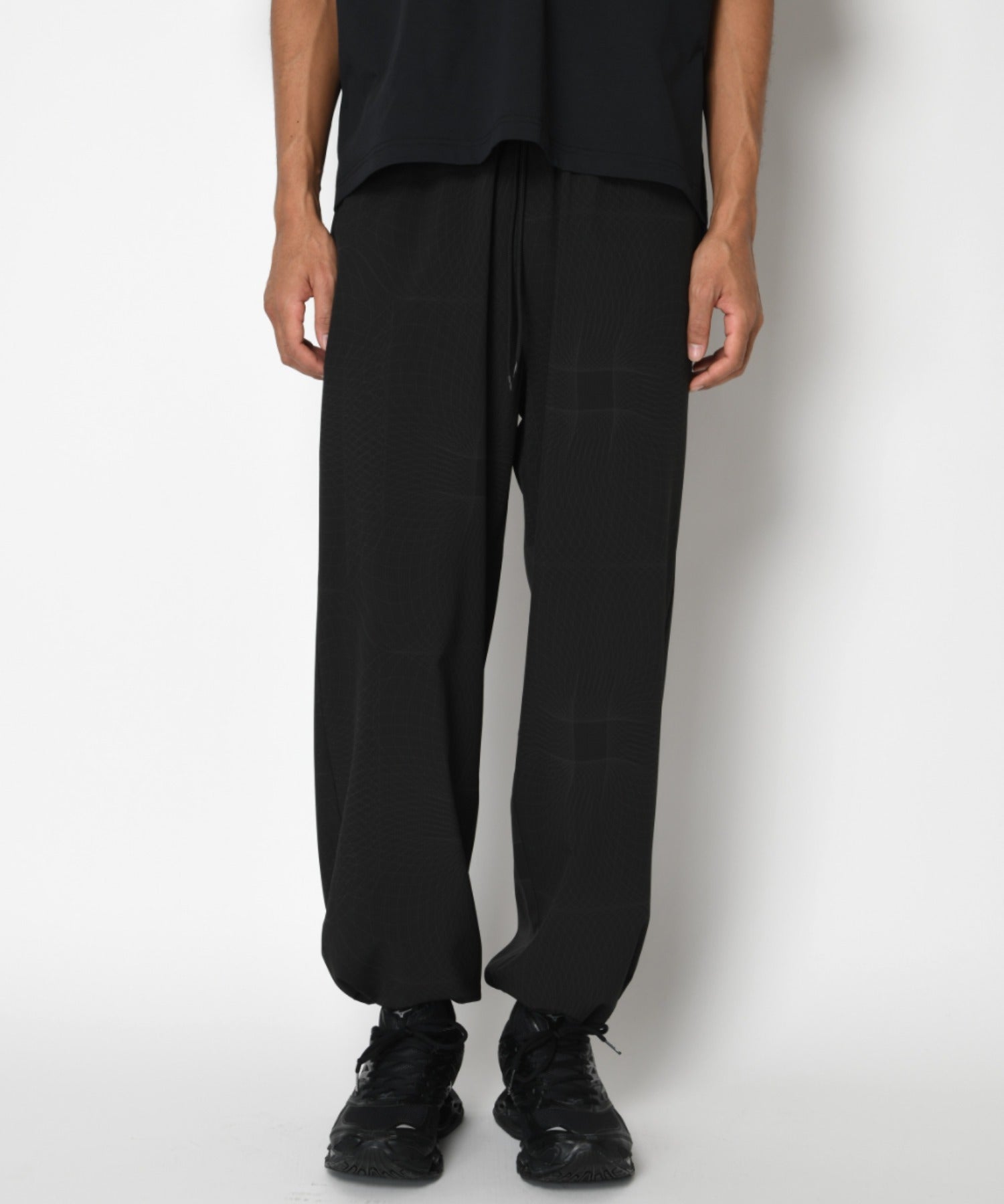 Technical easy pants - lineblack