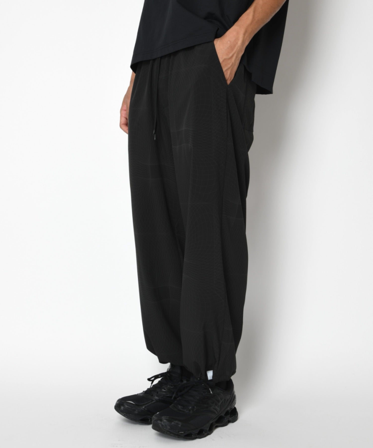 Technical easy pants - lineblack