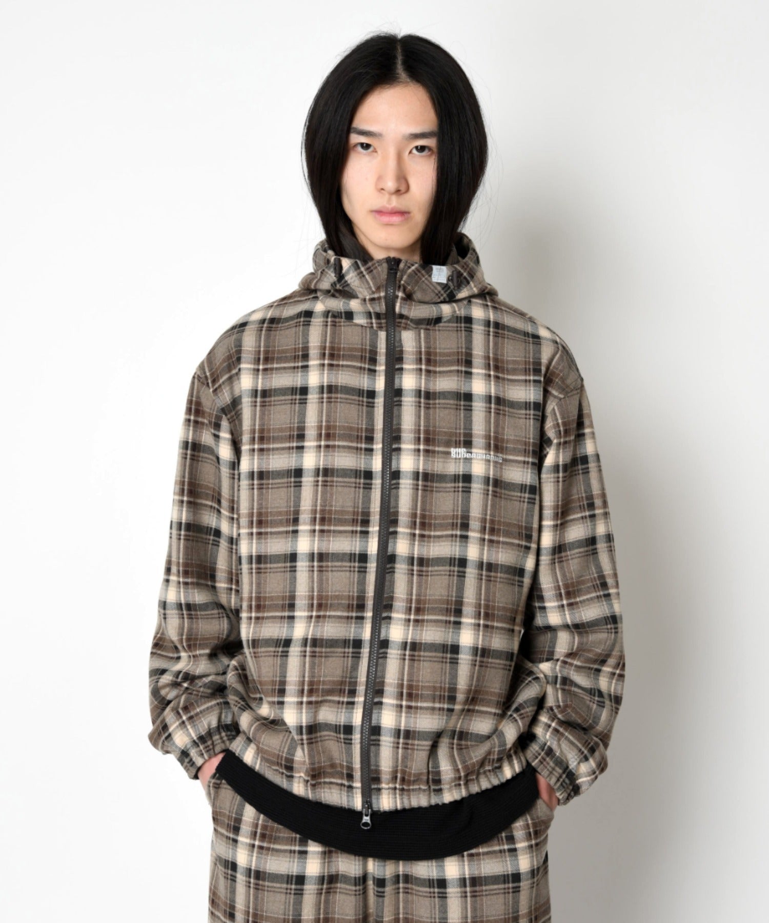 Windbreaker - beige check