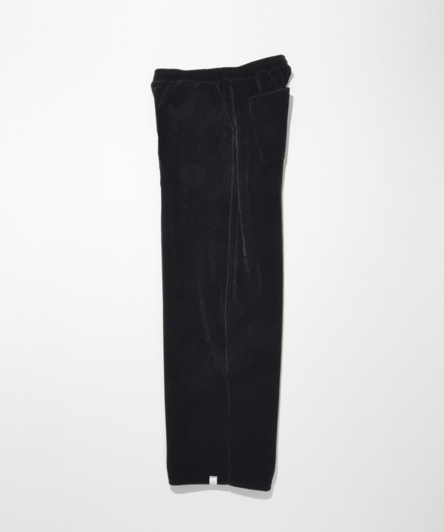 Stretch corduroy Side-tuck balloon pants(刺繍無) - c.gray