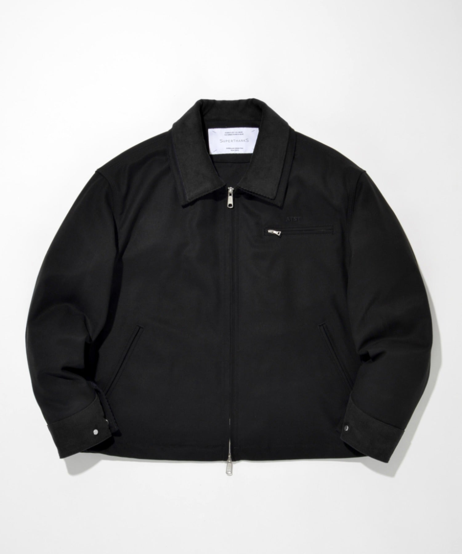 Double collar Detroit Jacket-Type - black