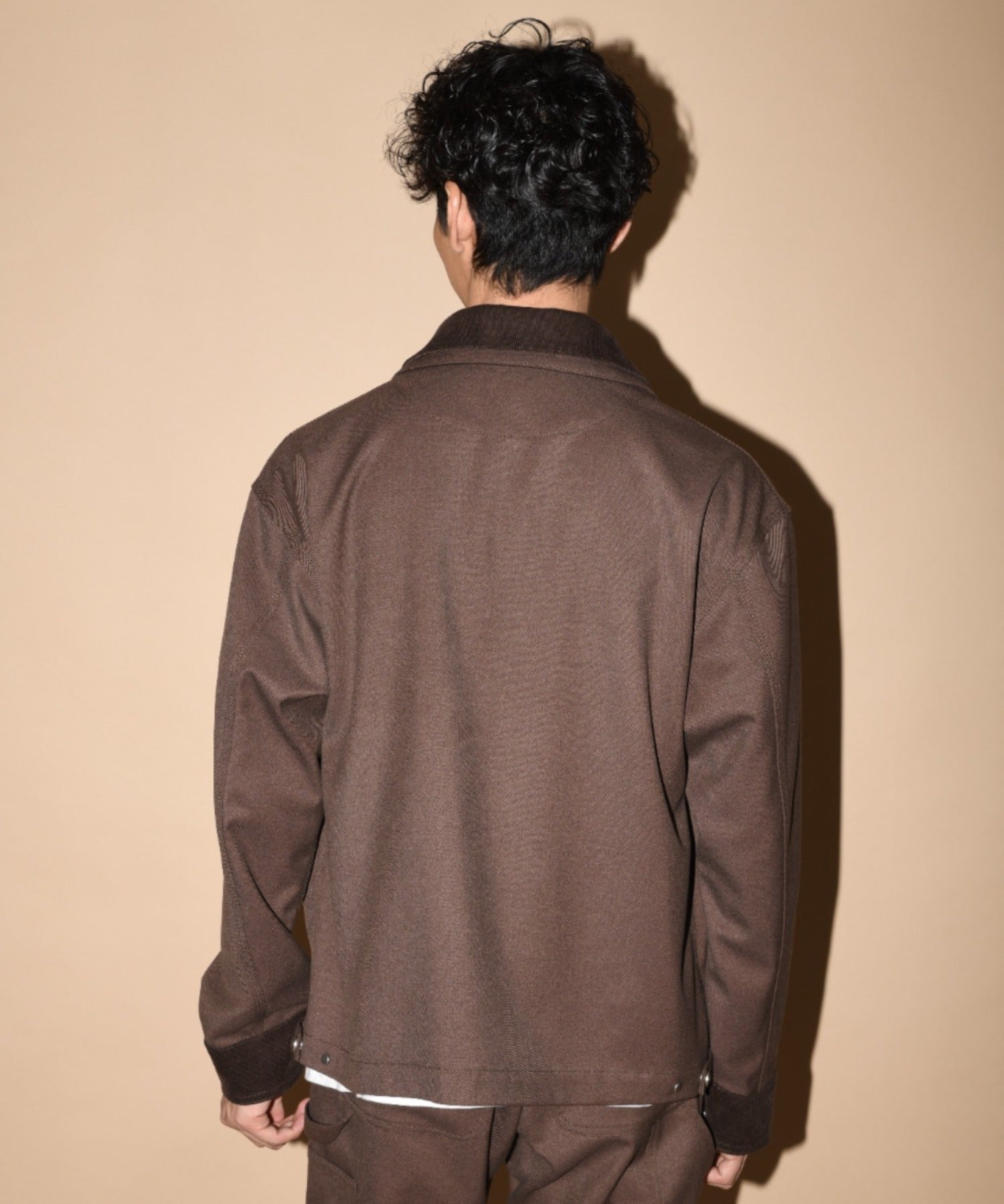 Double collar Detroit Jacket-Type - brown