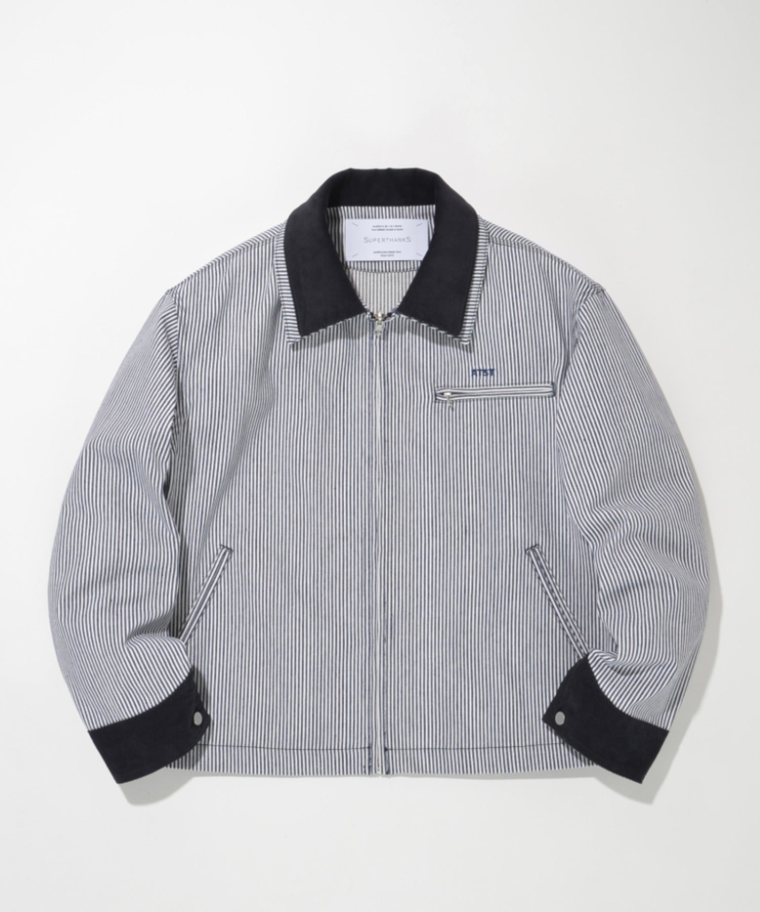 Double collar Detroit Jacket-Type - hickory