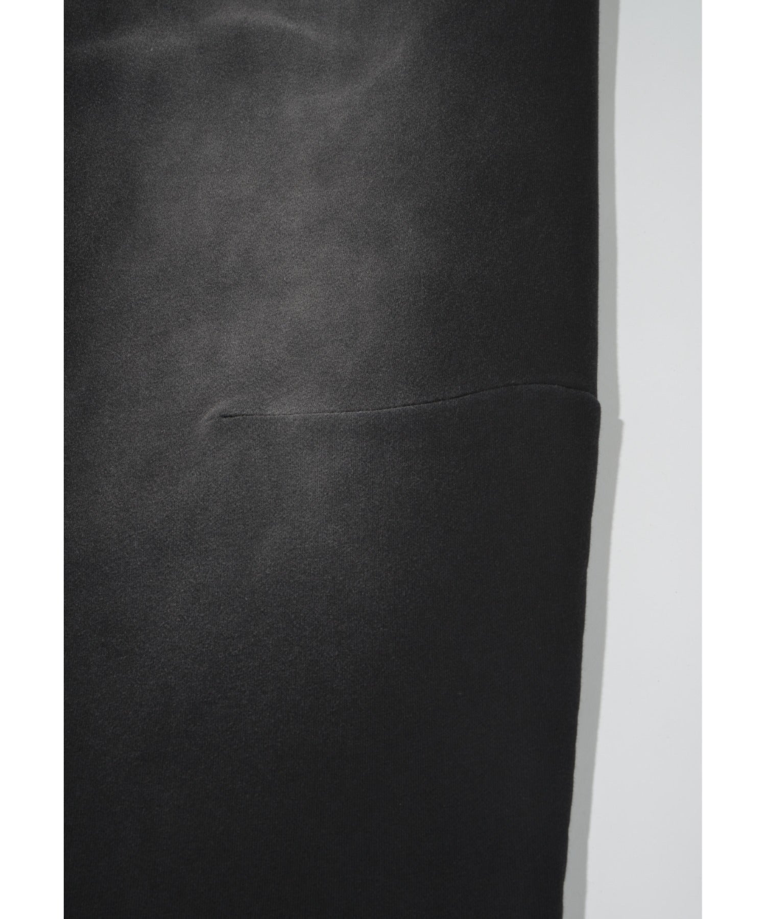 Sun faded Sweat Side-tuck Wide Pants - brown