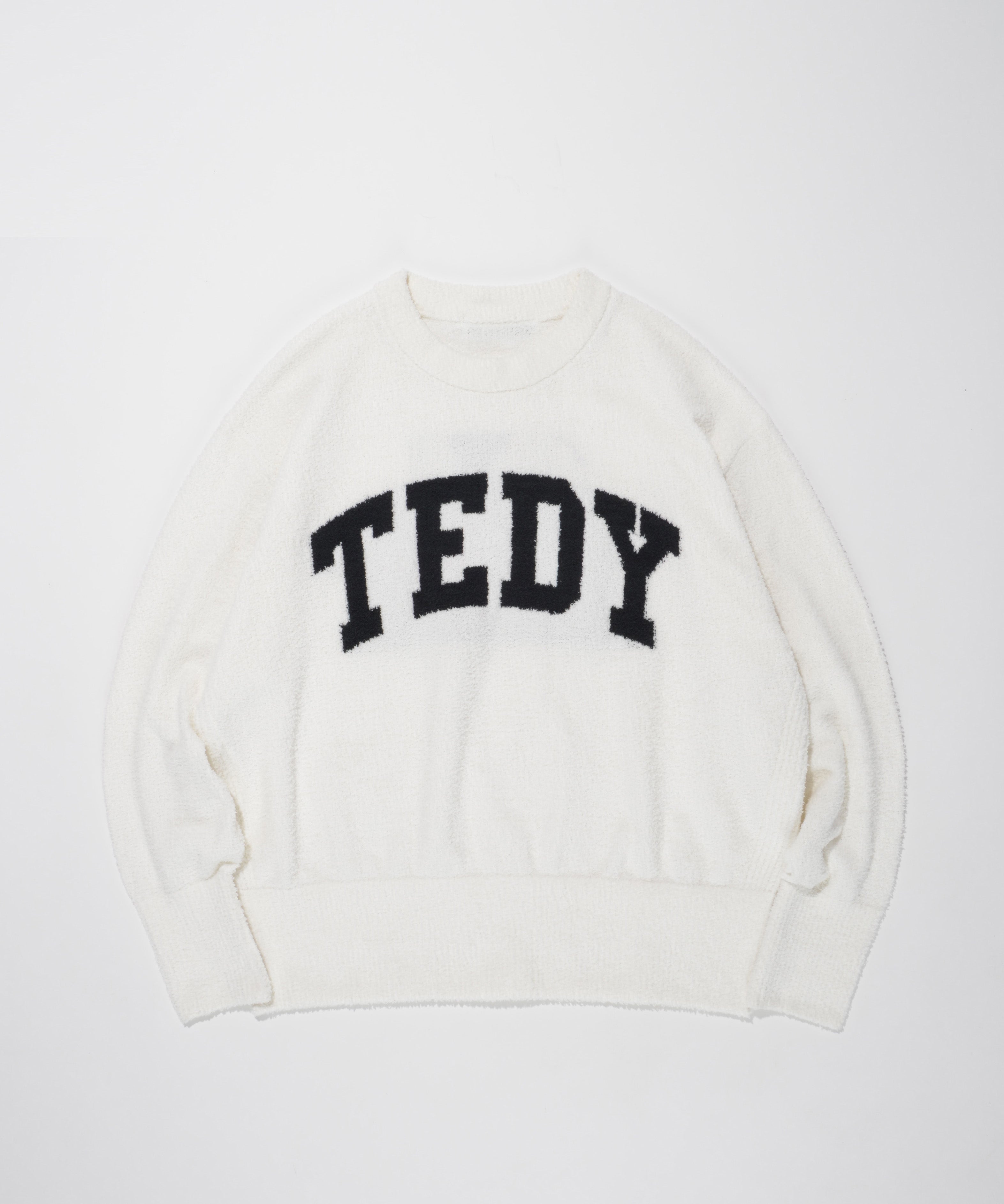 TEDY-81 LOGO crew neck - gray