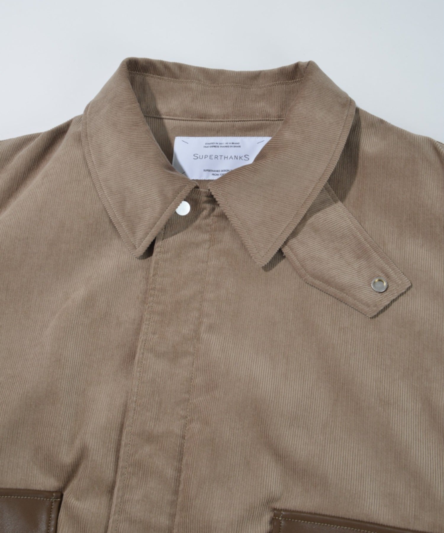 Corduroy Harrington Jacket - mocha