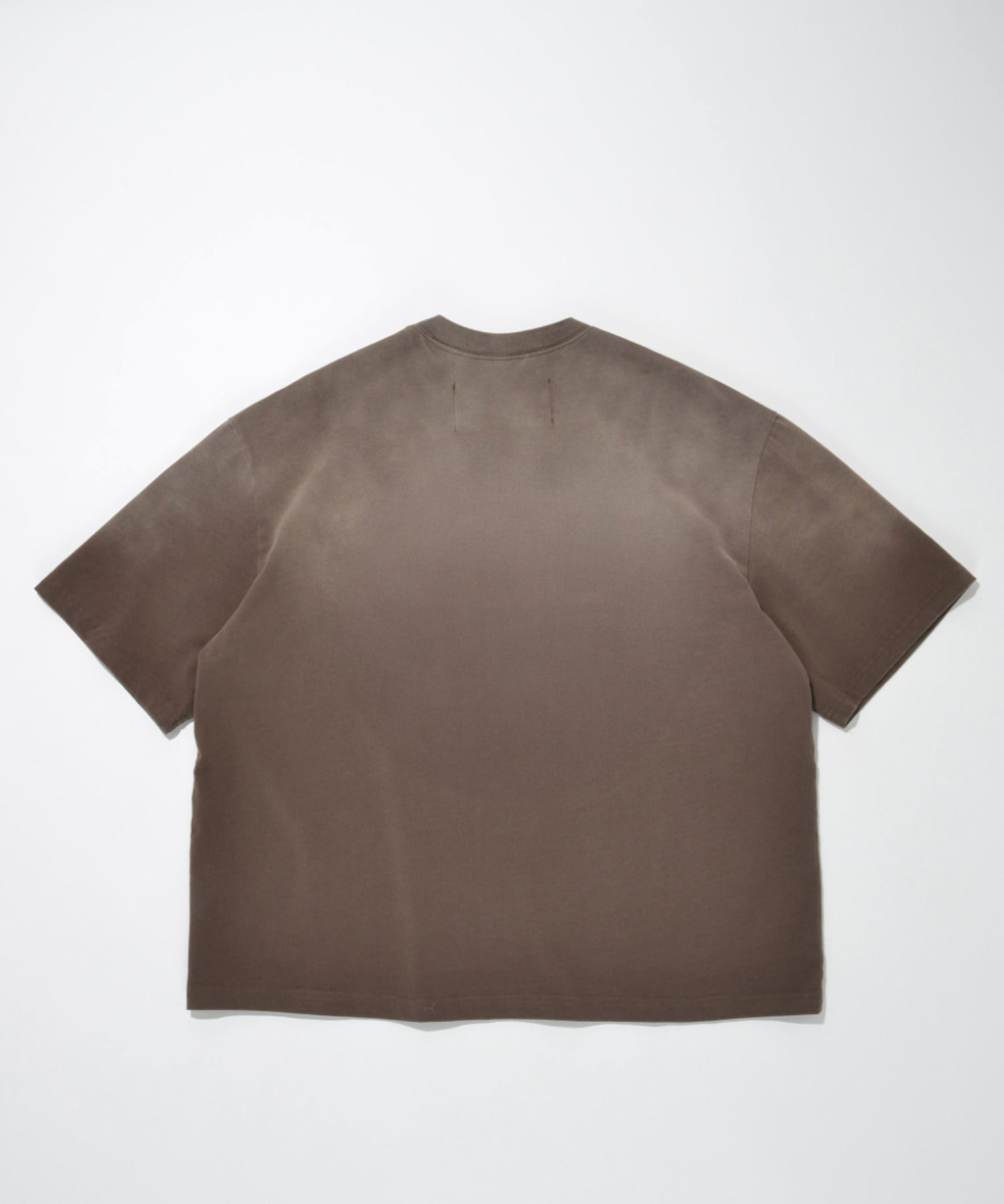 Sun faded Sweat S/S T-shirt - pink