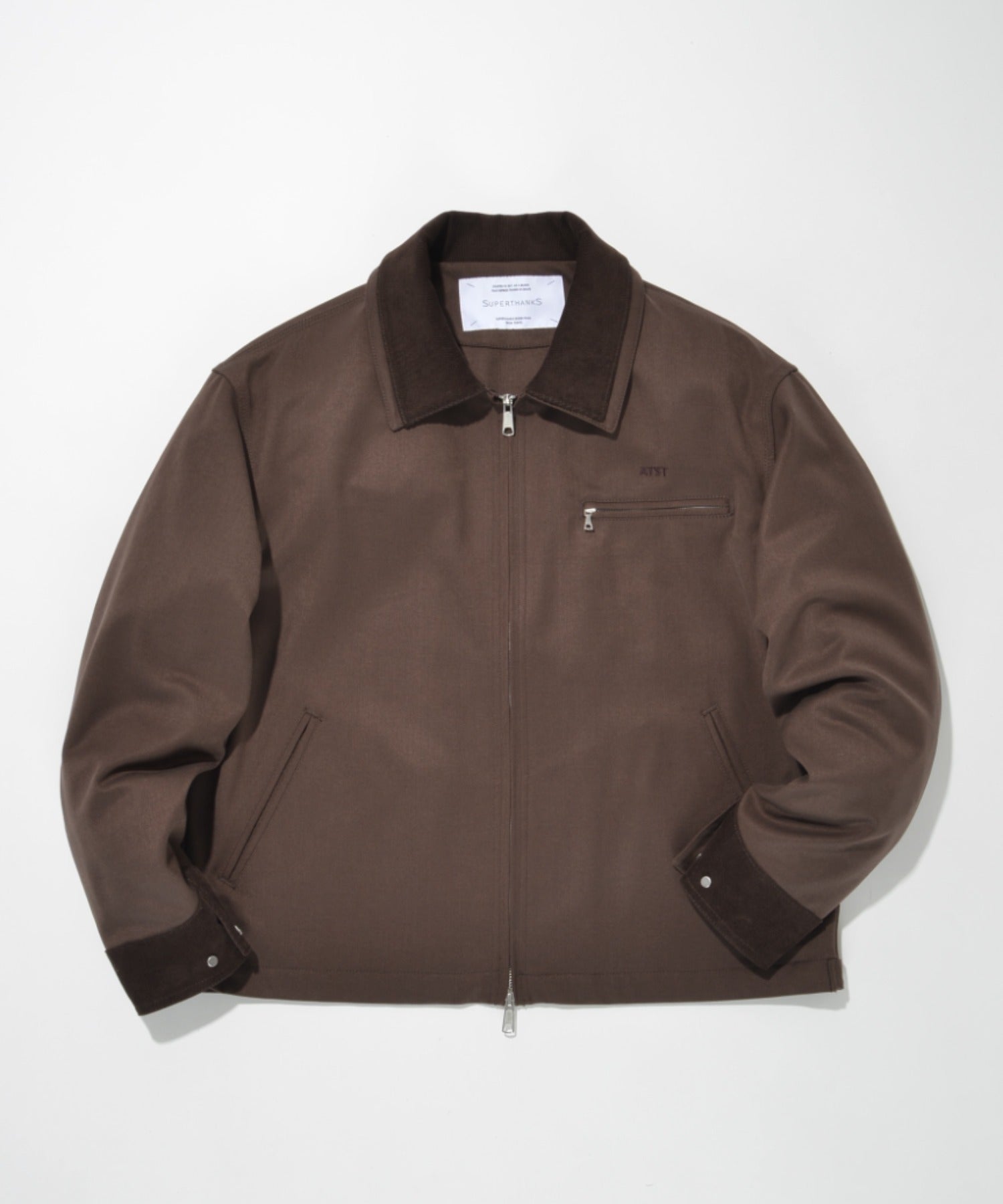 Double collar Detroit Jacket-Type - black
