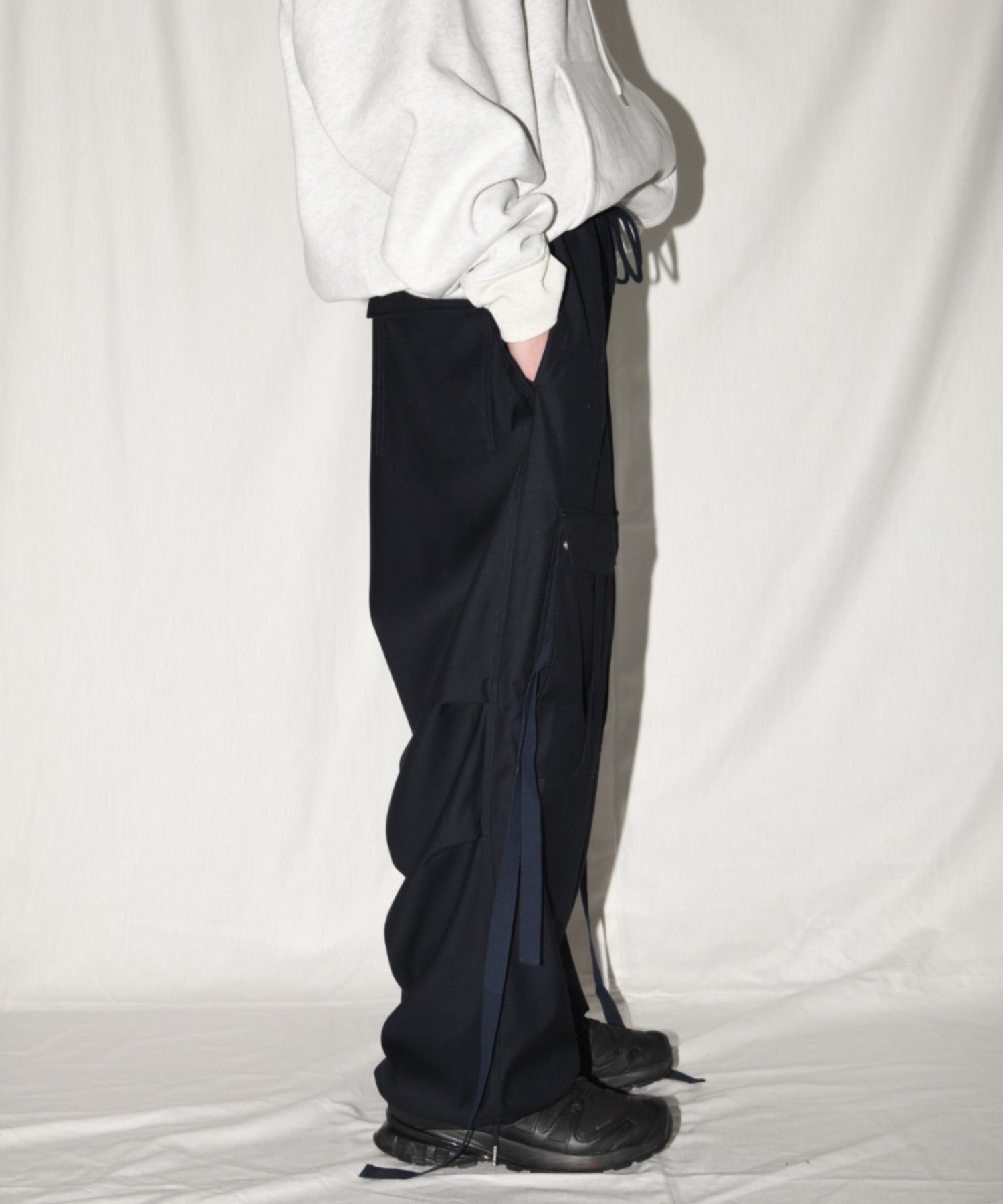 Rebuilt field trousers (T/R) - gray