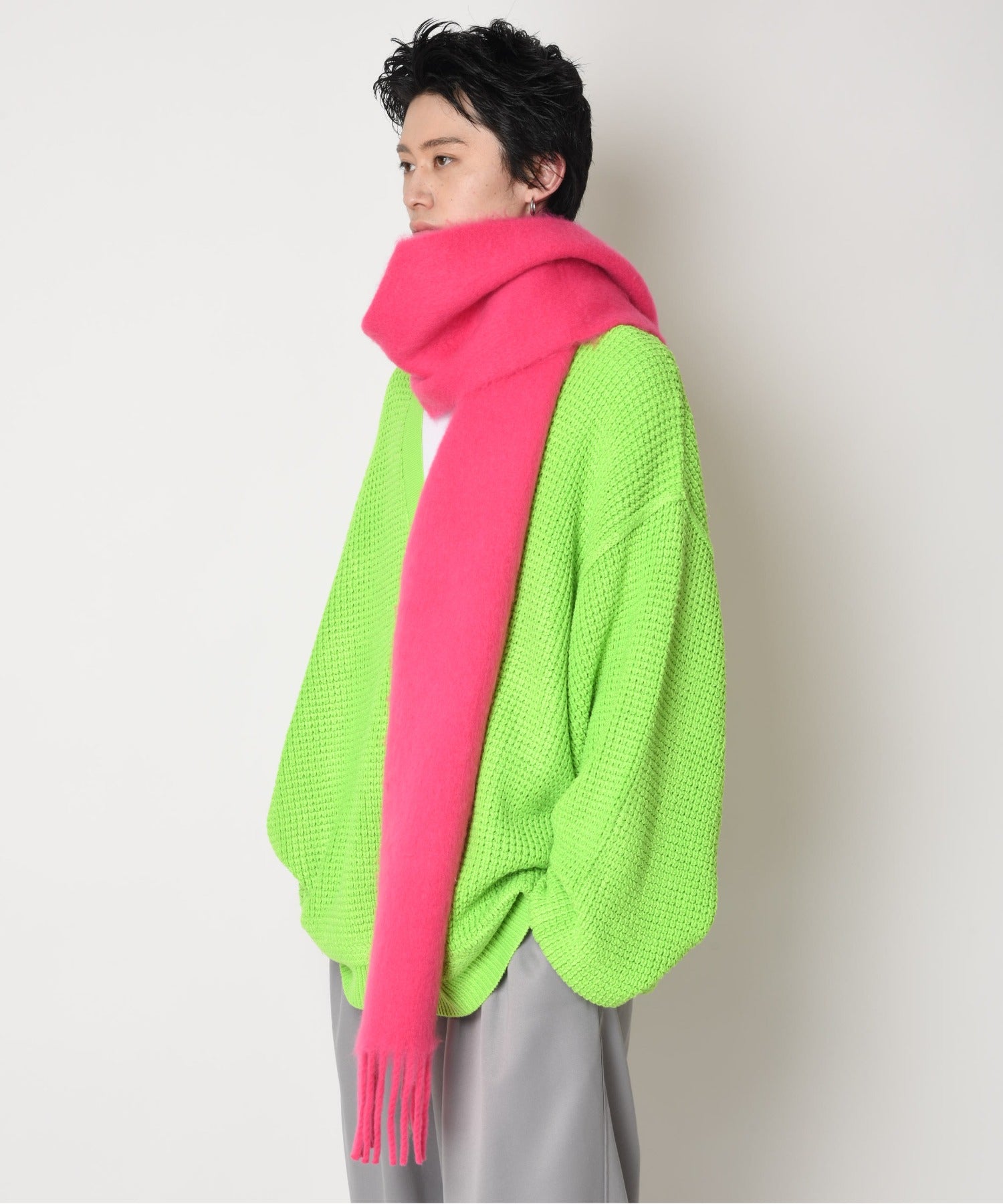 Big muffler(Plain) - off white