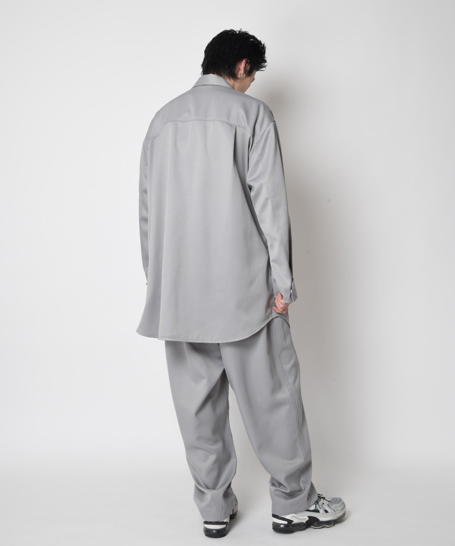 Outsider Shirt Jacket - navy