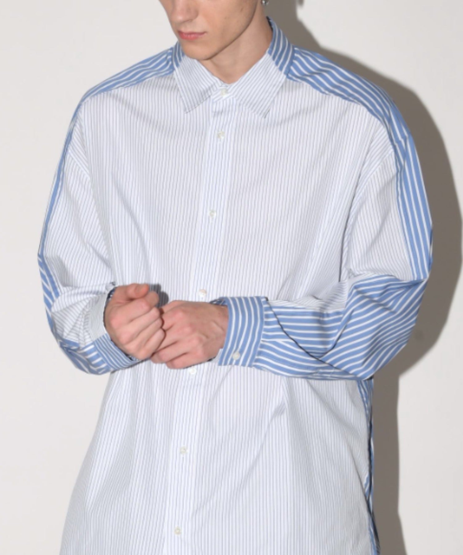 Outsider Shirt - gray stripe