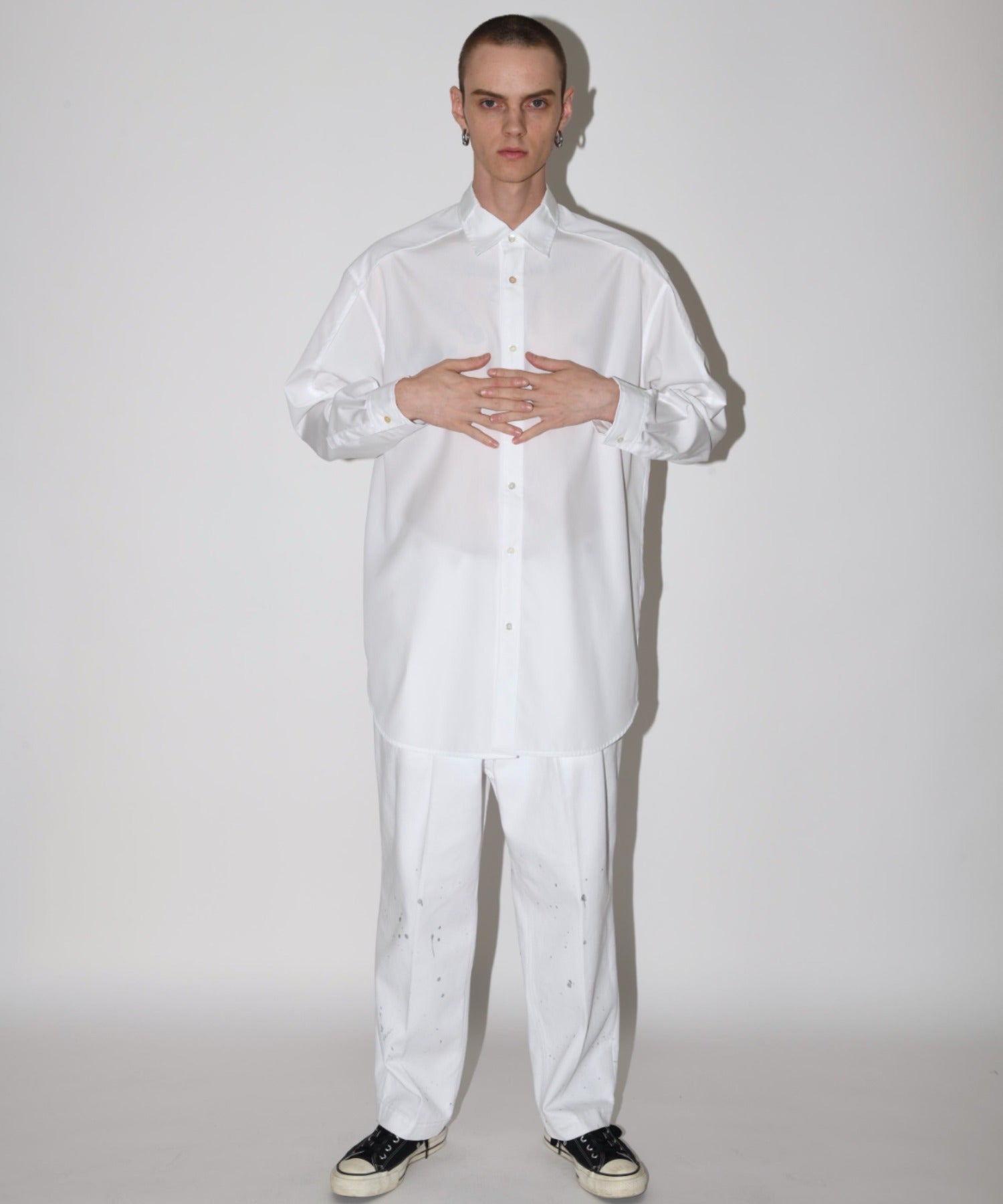 Outsider Shirt - gray stripe