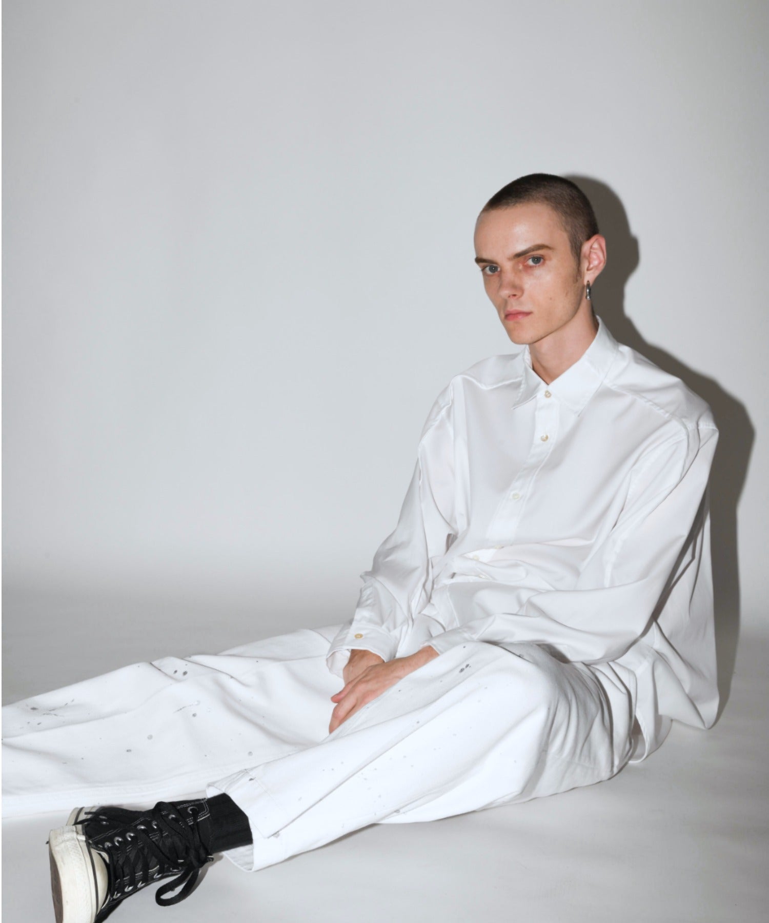Outsider Shirt - gray stripe