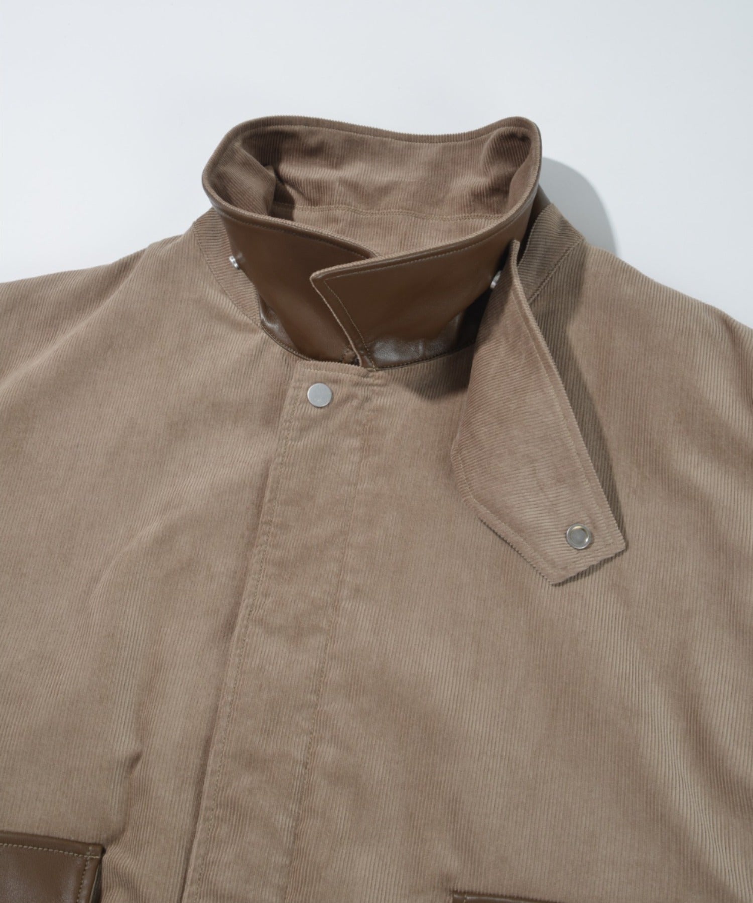 Corduroy Harrington Jacket- black