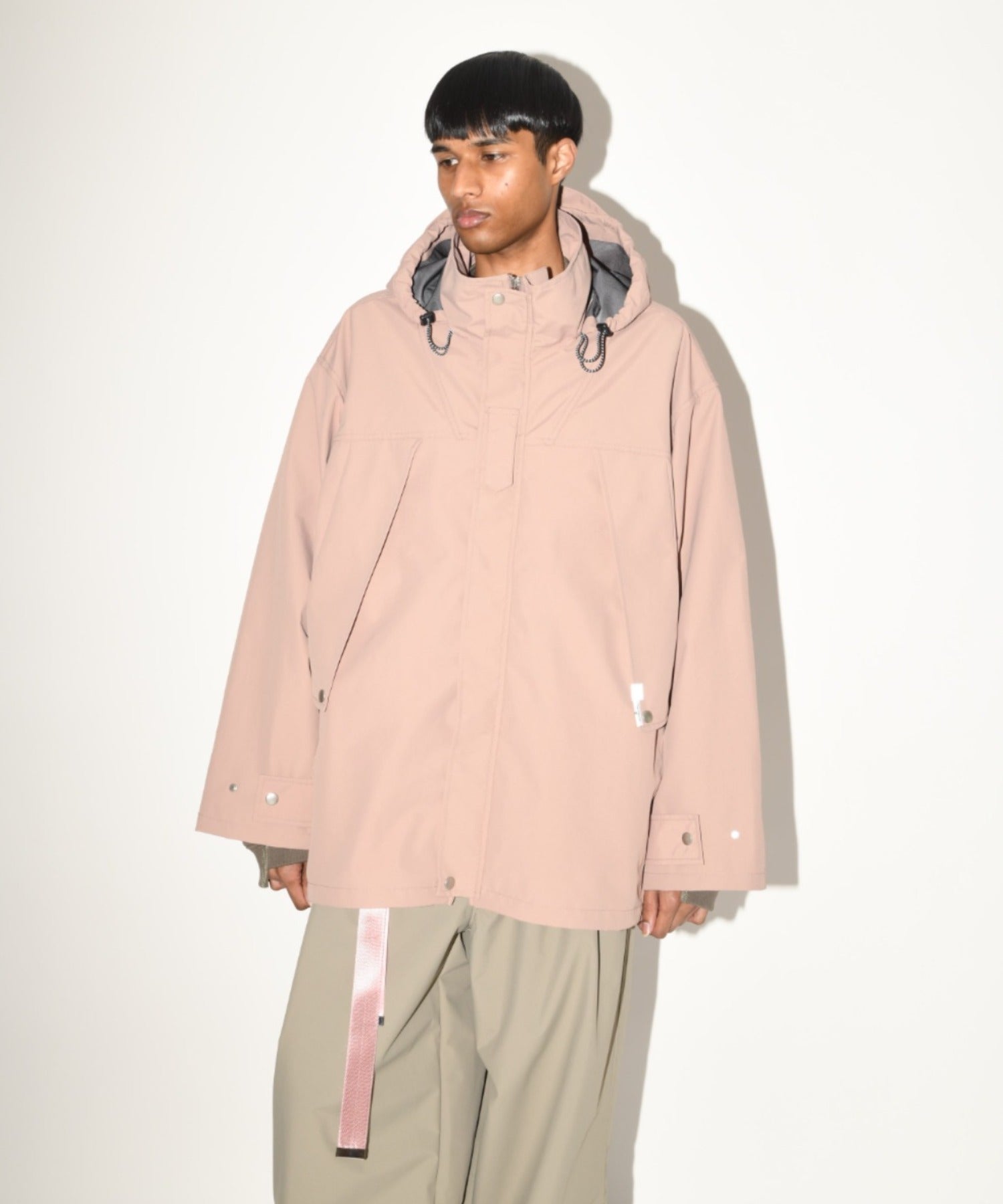 Mountain parka - smoke pink