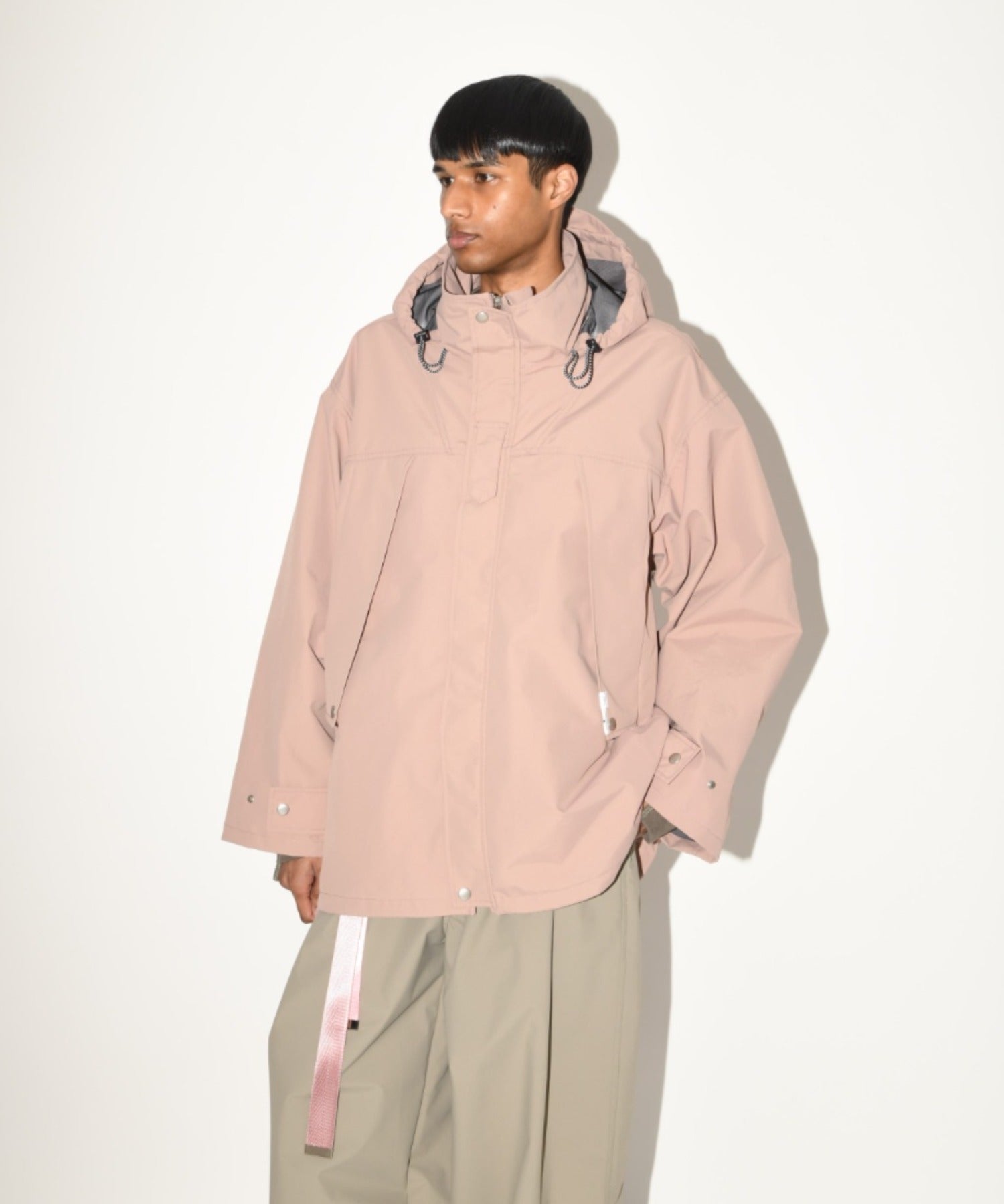 Mountain parka - smoke pink