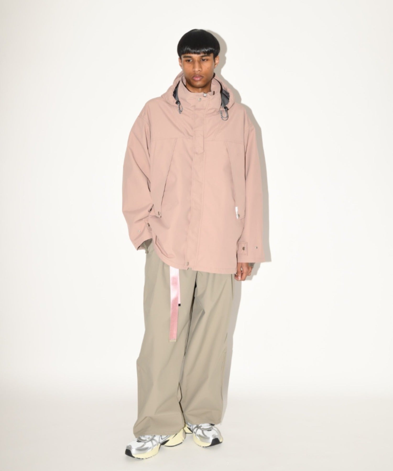 Mountain parka - smoke pink