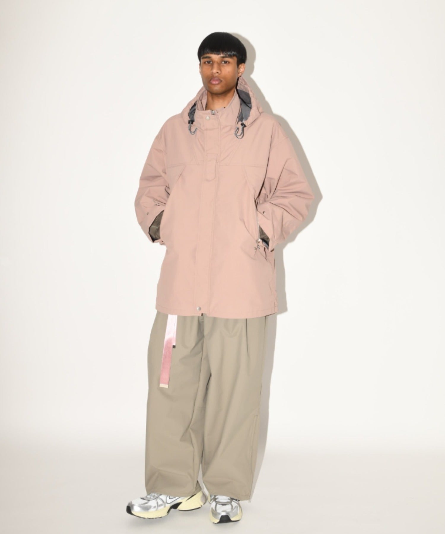 Mountain parka - smoke pink