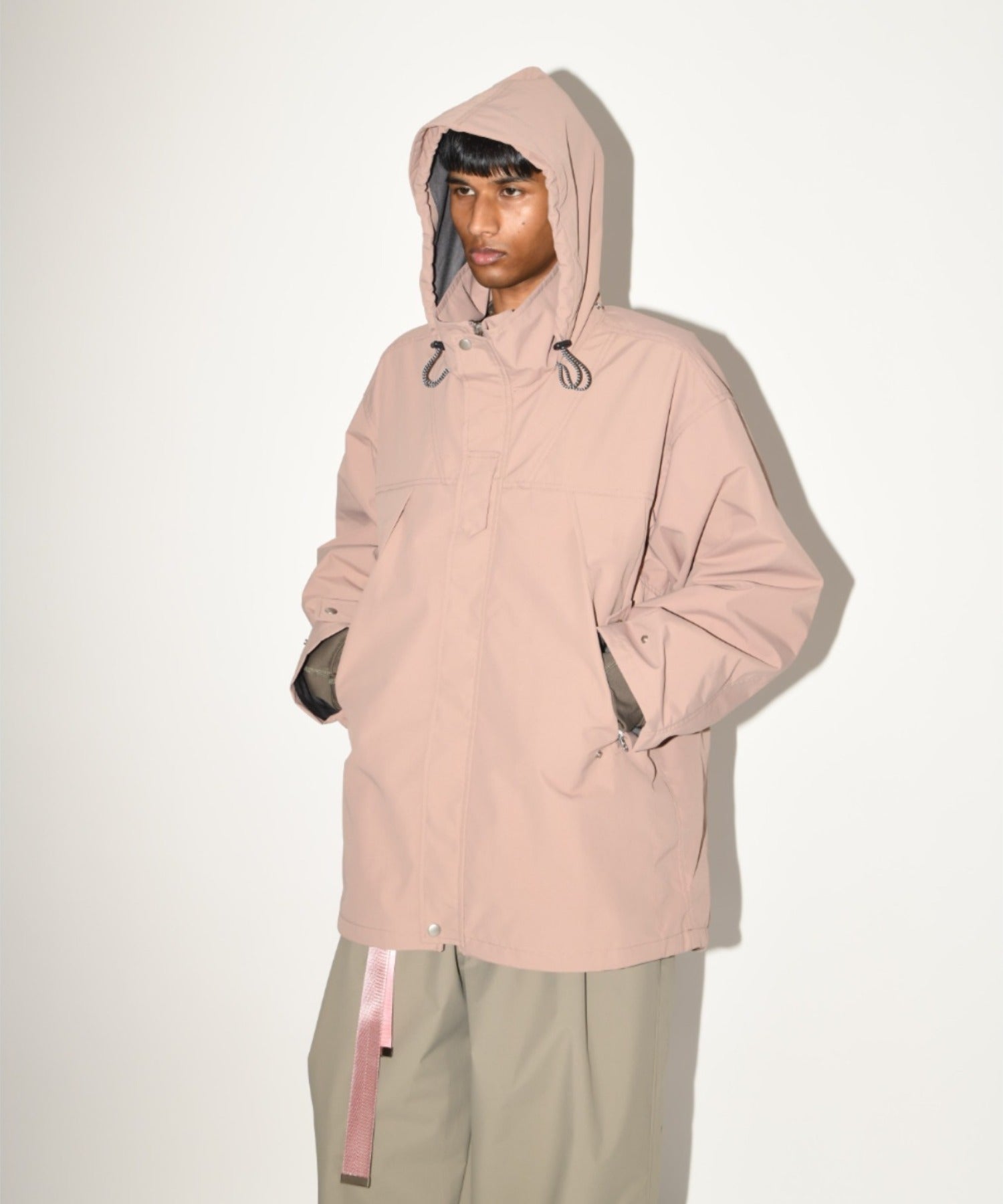 Mountain parka - smoke pink