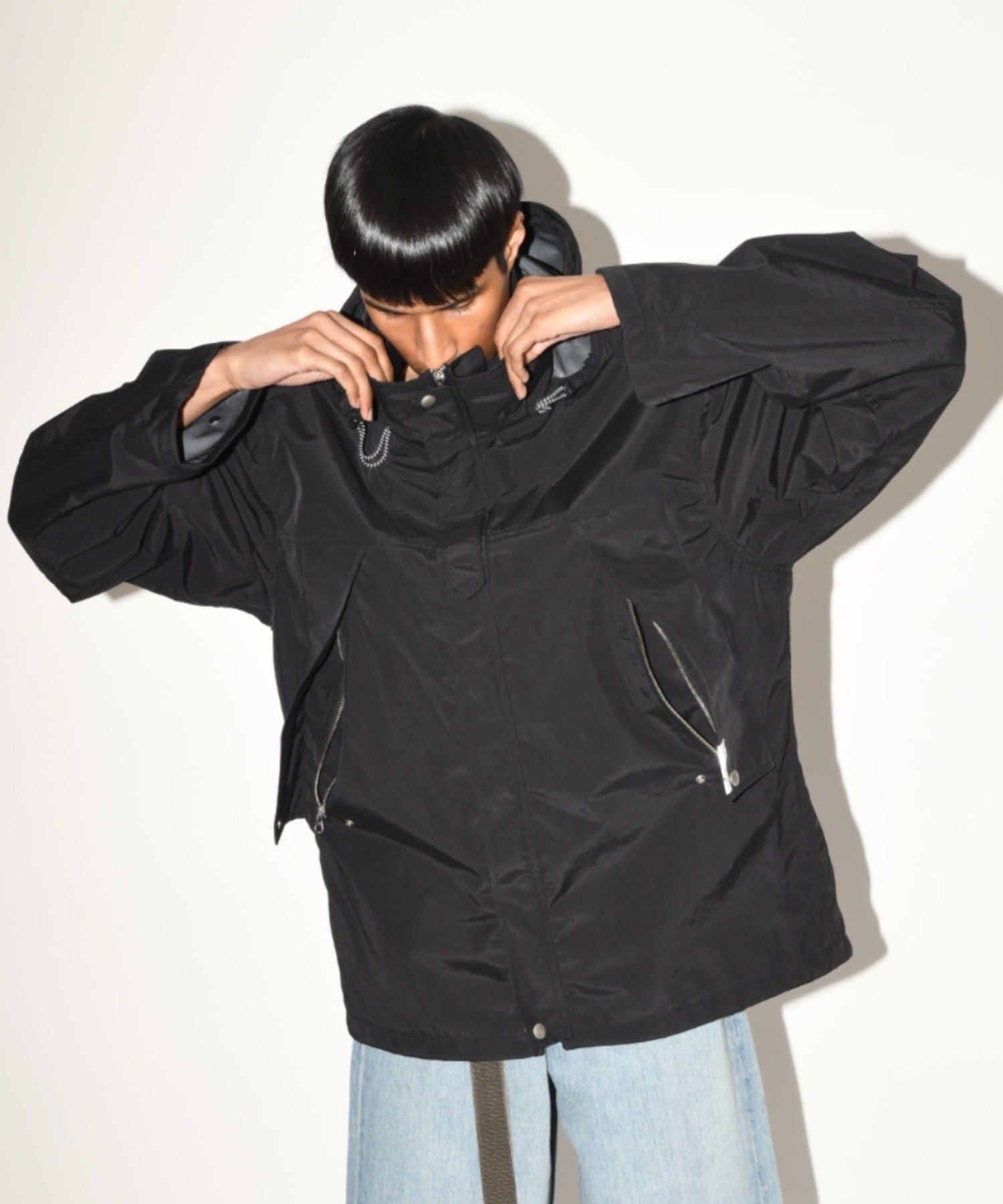 Mountain parka - smoke pink