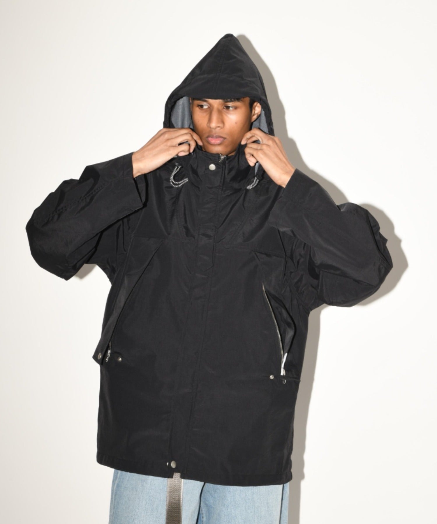 Mountain parka - smoke pink