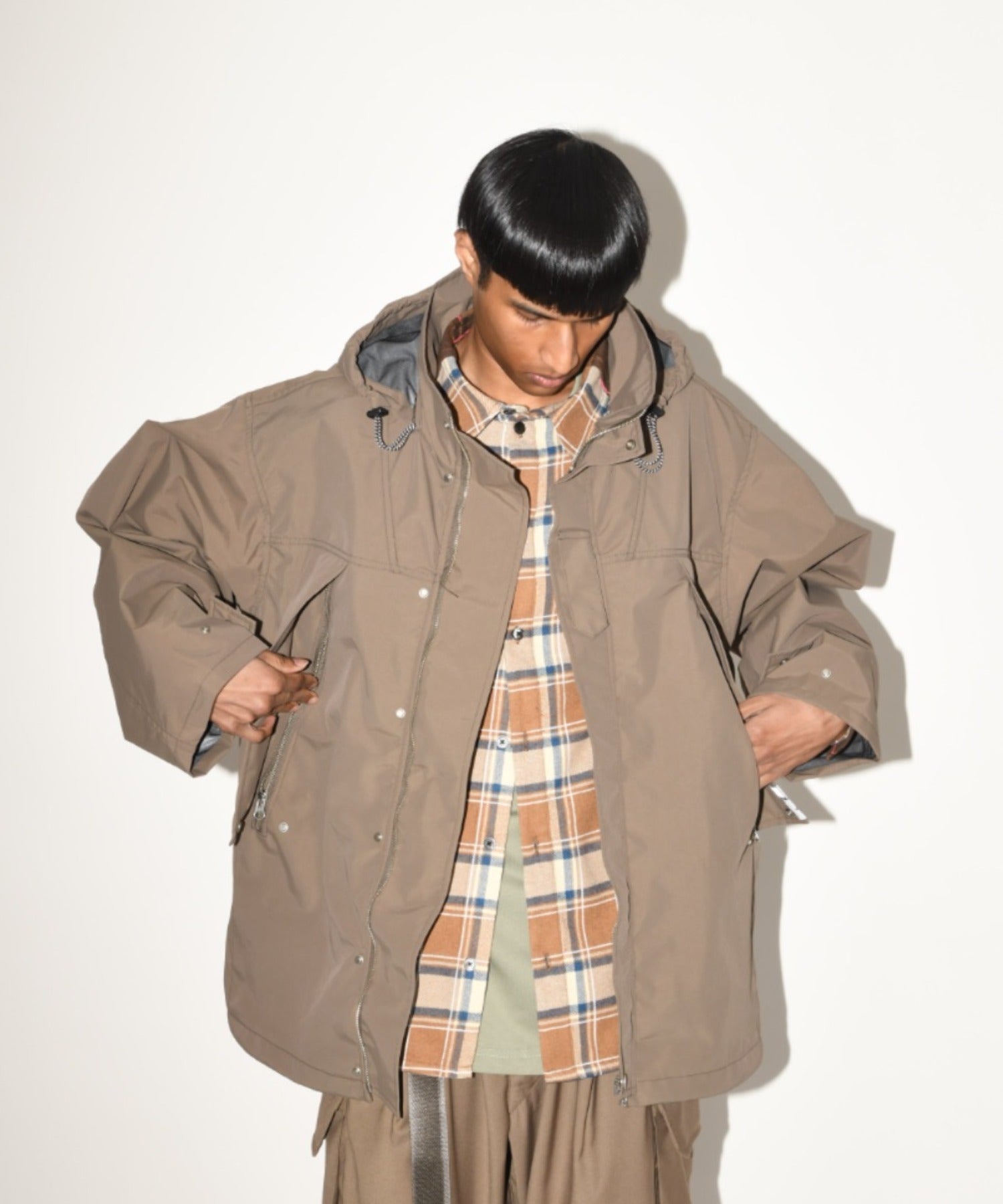 Mountain parka - smoke pink