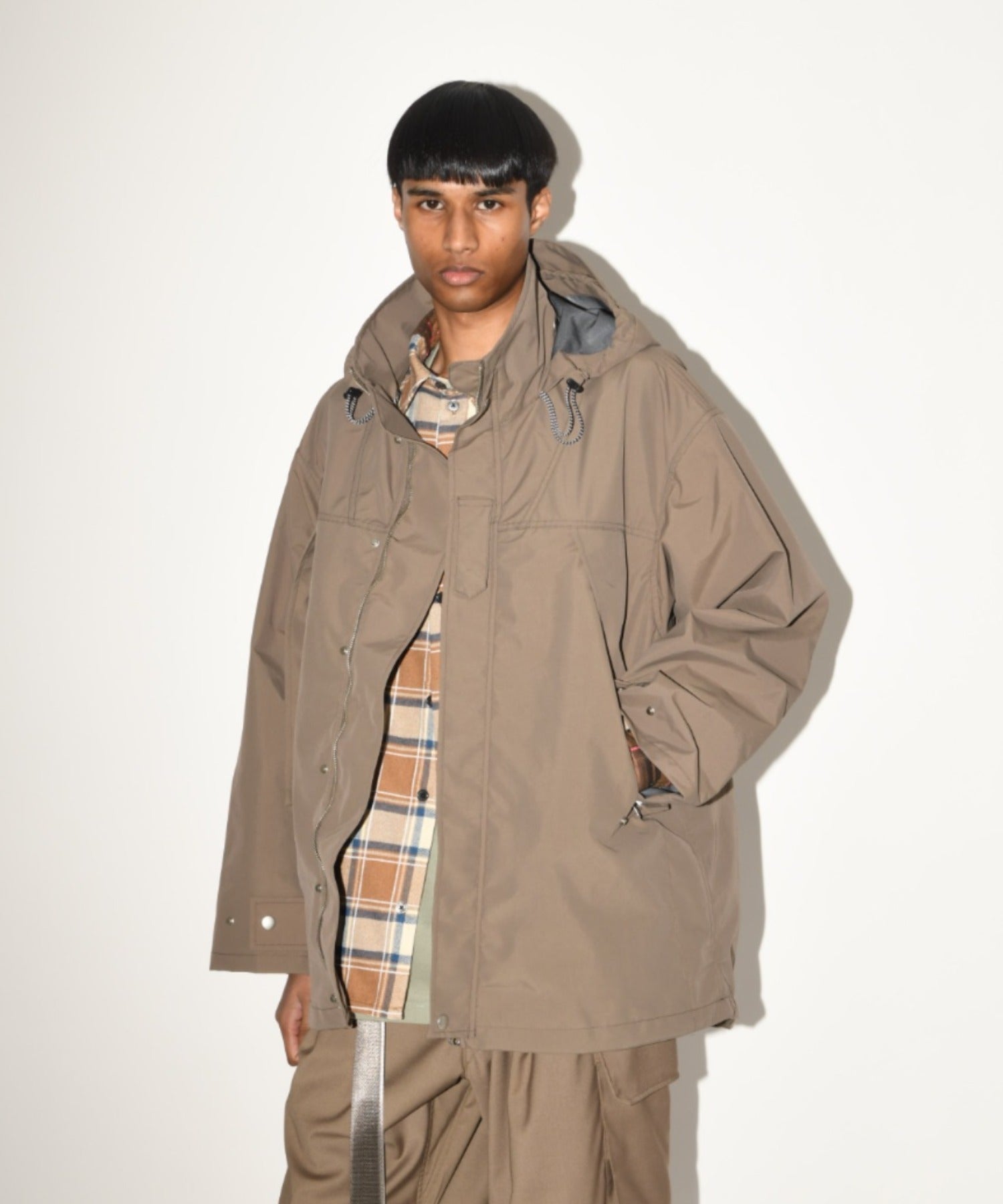 Mountain parka - smoke pink