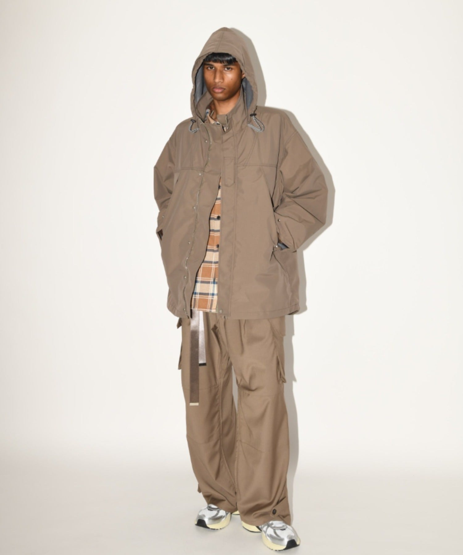 Mountain parka - smoke pink