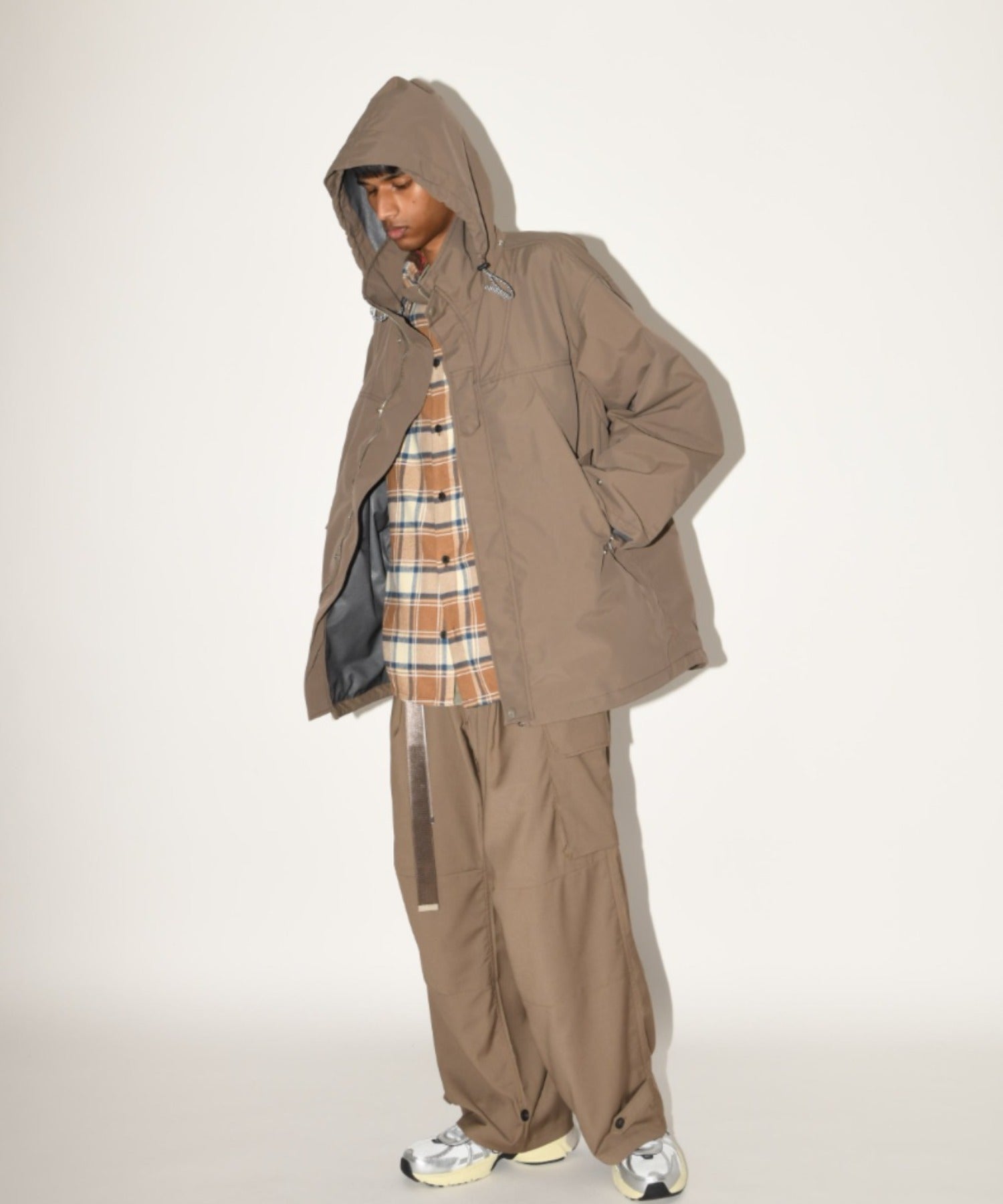 Mountain parka - smoke pink