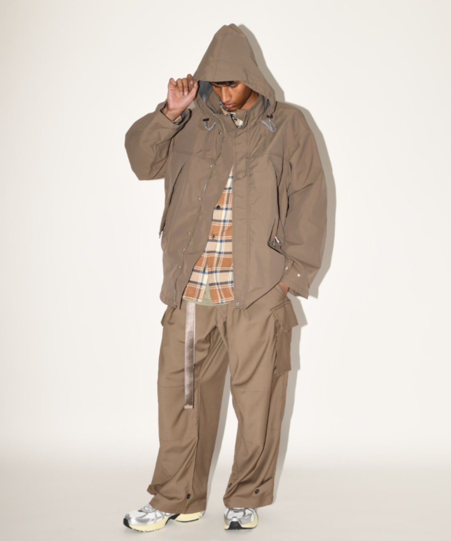 Mountain parka - smoke pink