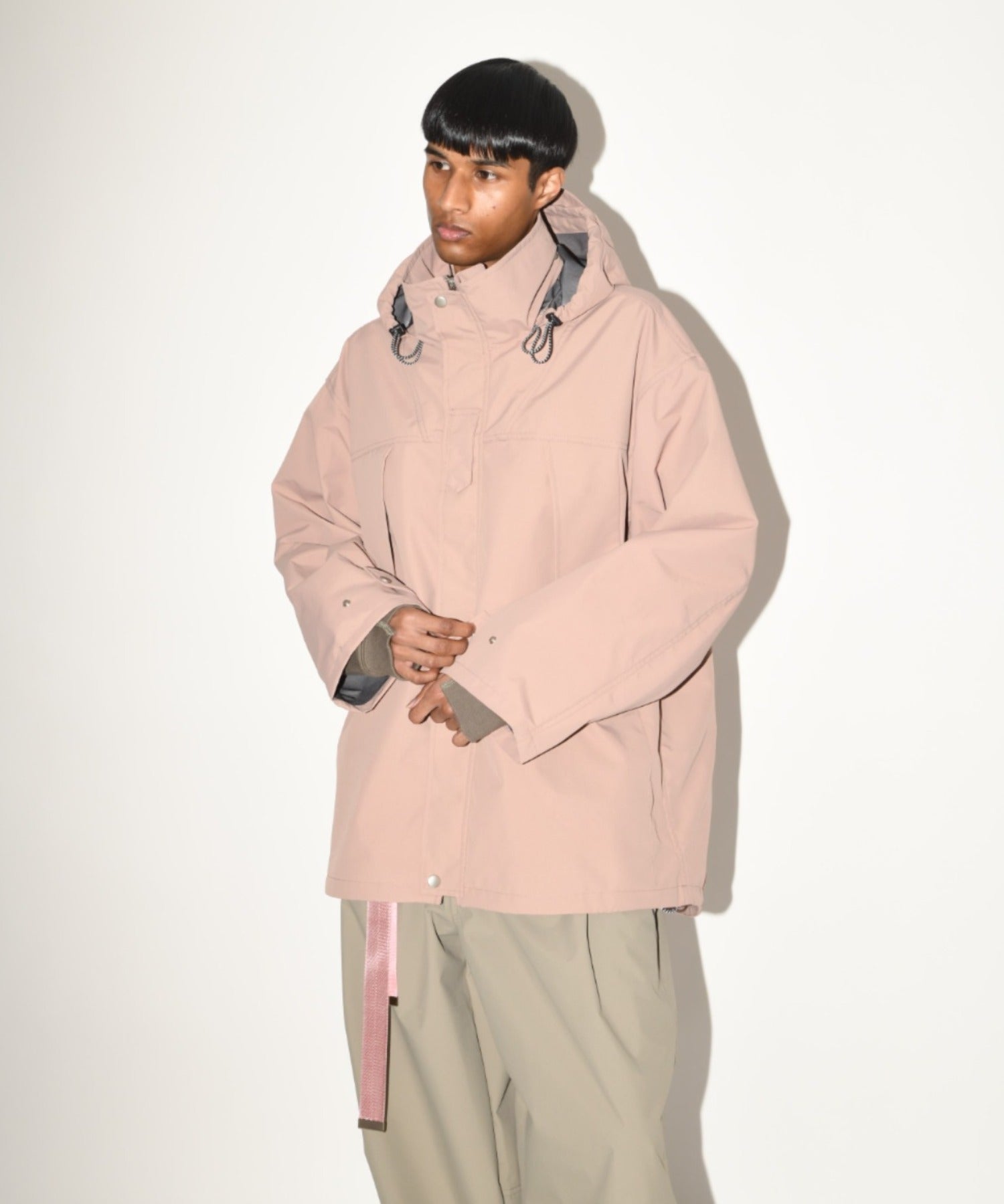 Mountain parka - smoke pink