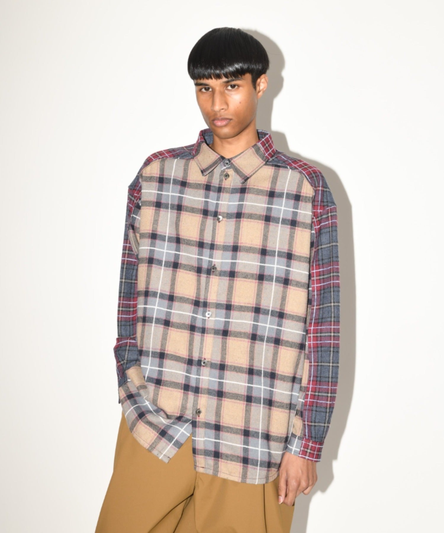 Outsider Shirt - beige/brown