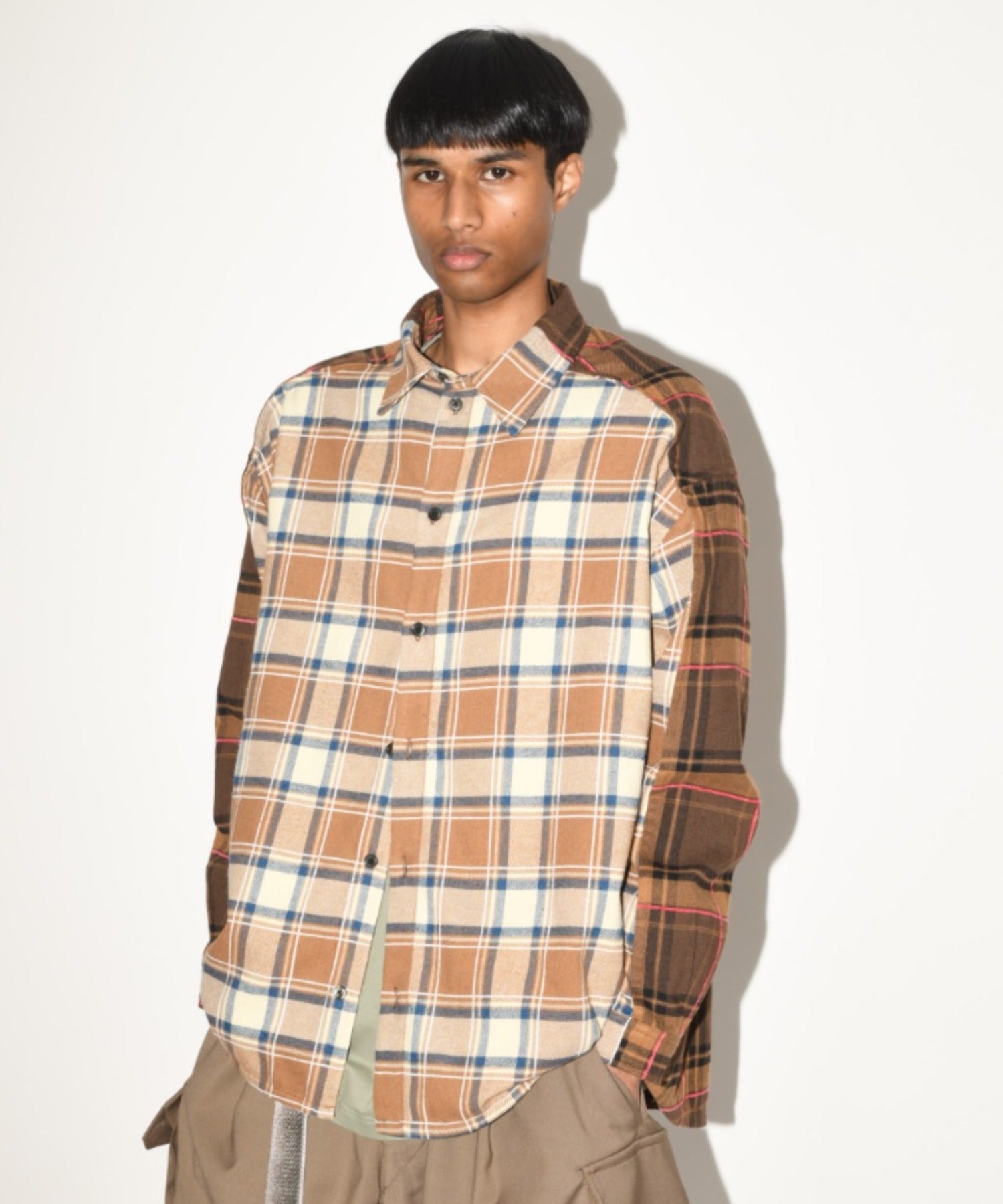 Outsider Shirt - beige/brown