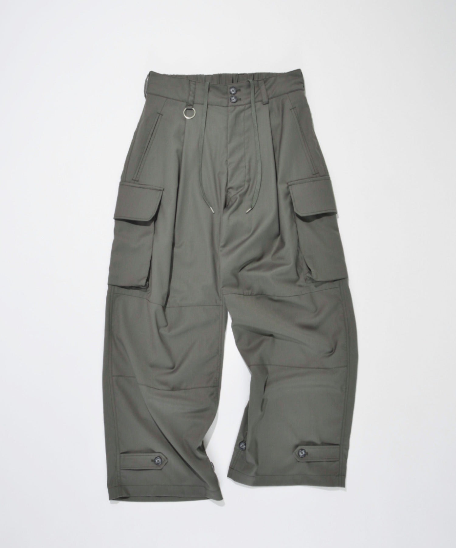 Cargo pants - moss gray