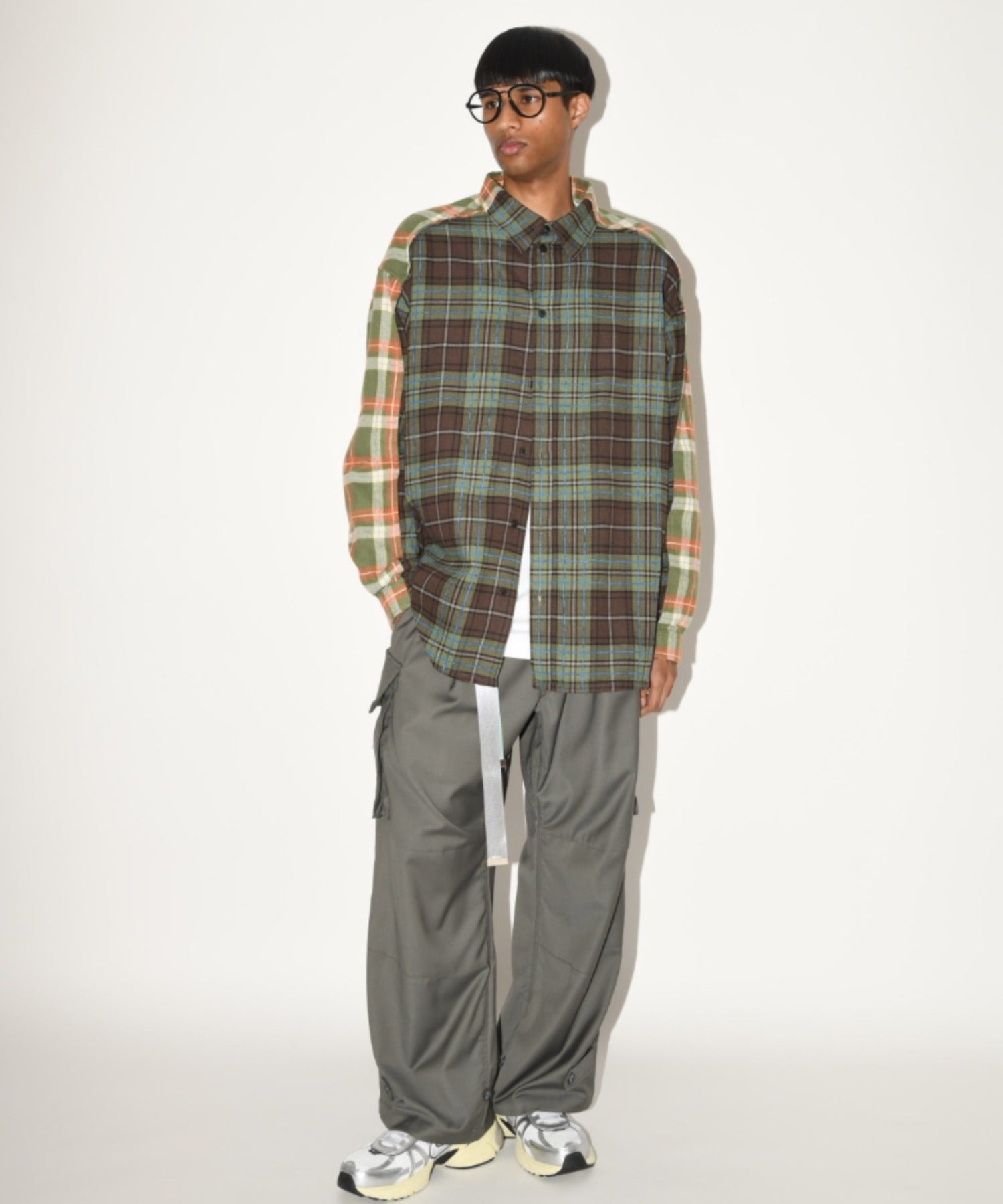 Cargo pants - moss gray