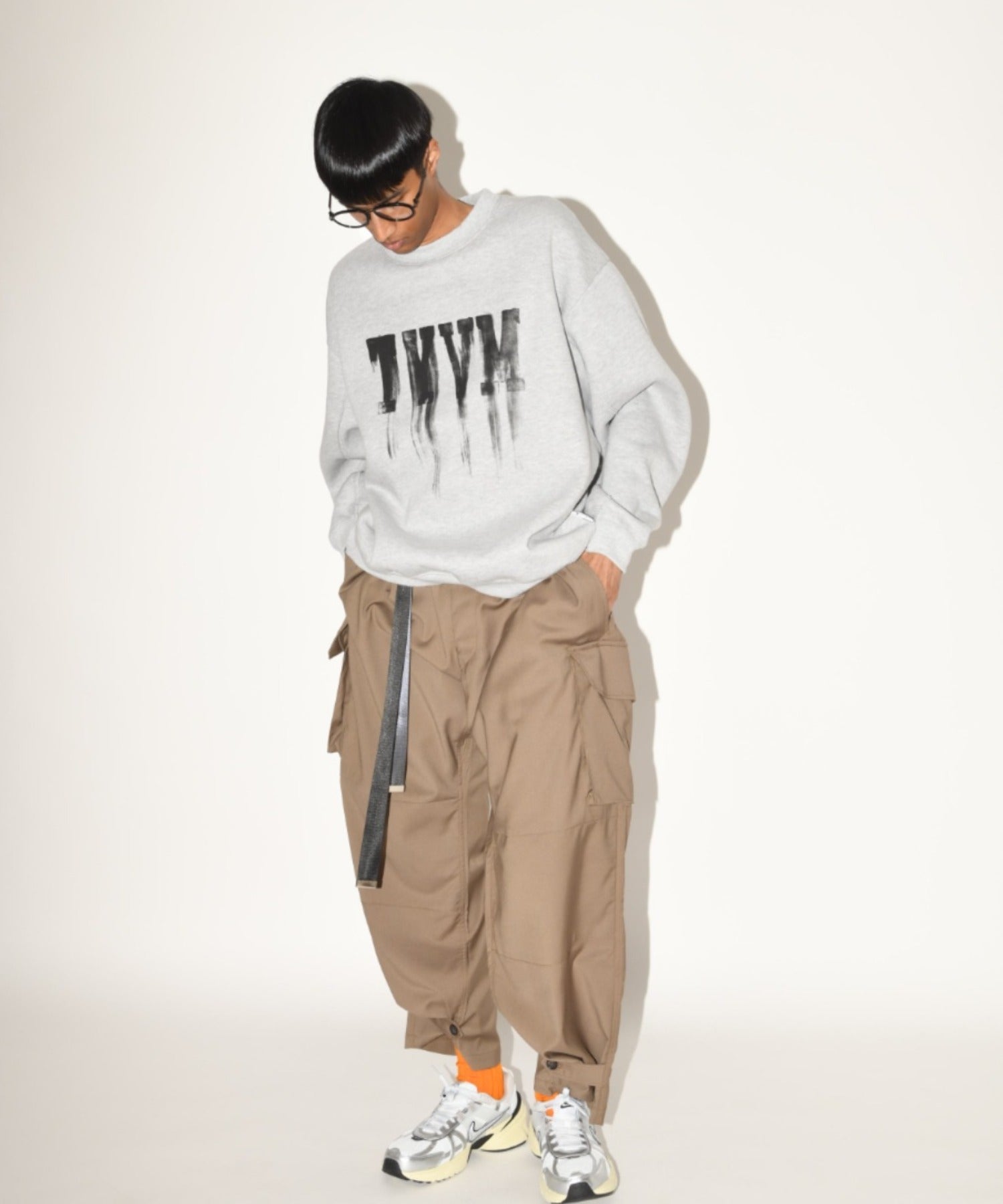 Cargo pants - moss gray