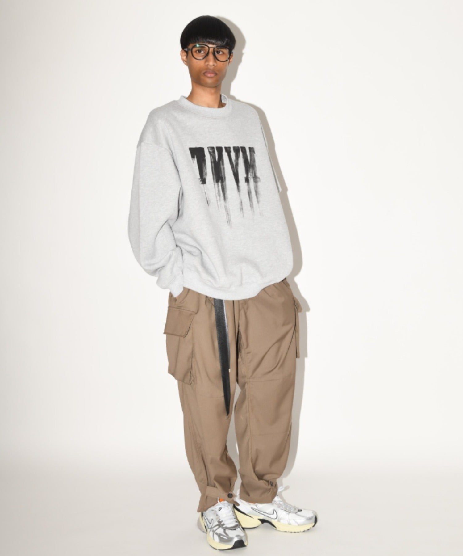 Cargo pants - moss gray