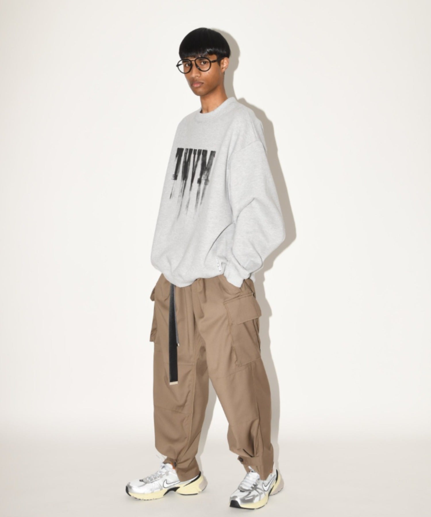 Cargo pants - moss gray