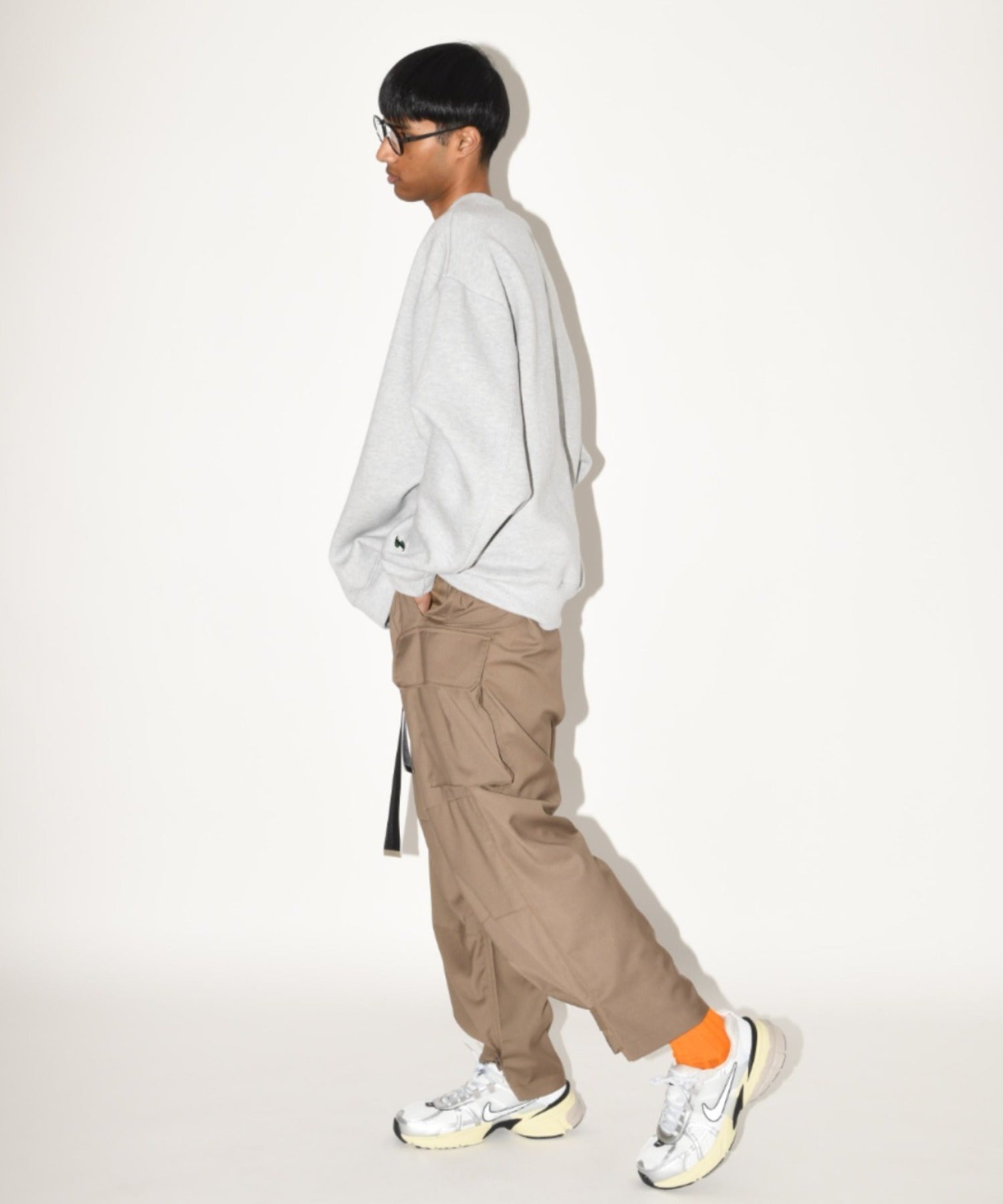 Cargo pants - moss gray