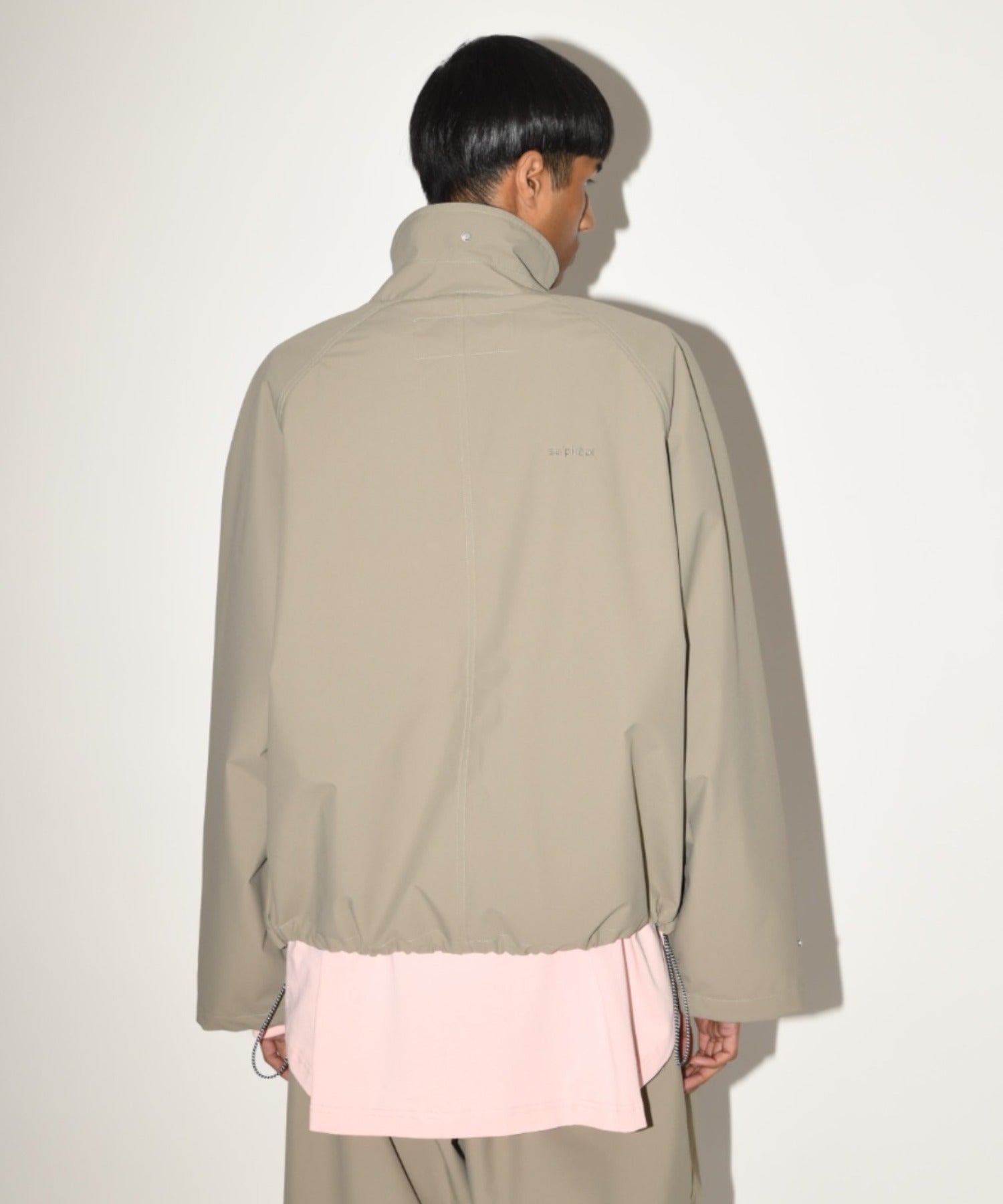 Soutien collar s.coat - khaki/gray