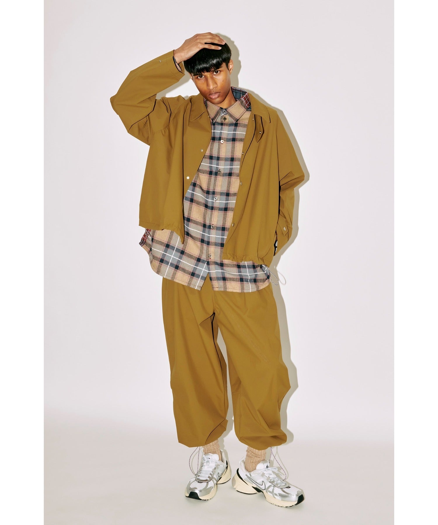 Neo slacks - khaki/gray