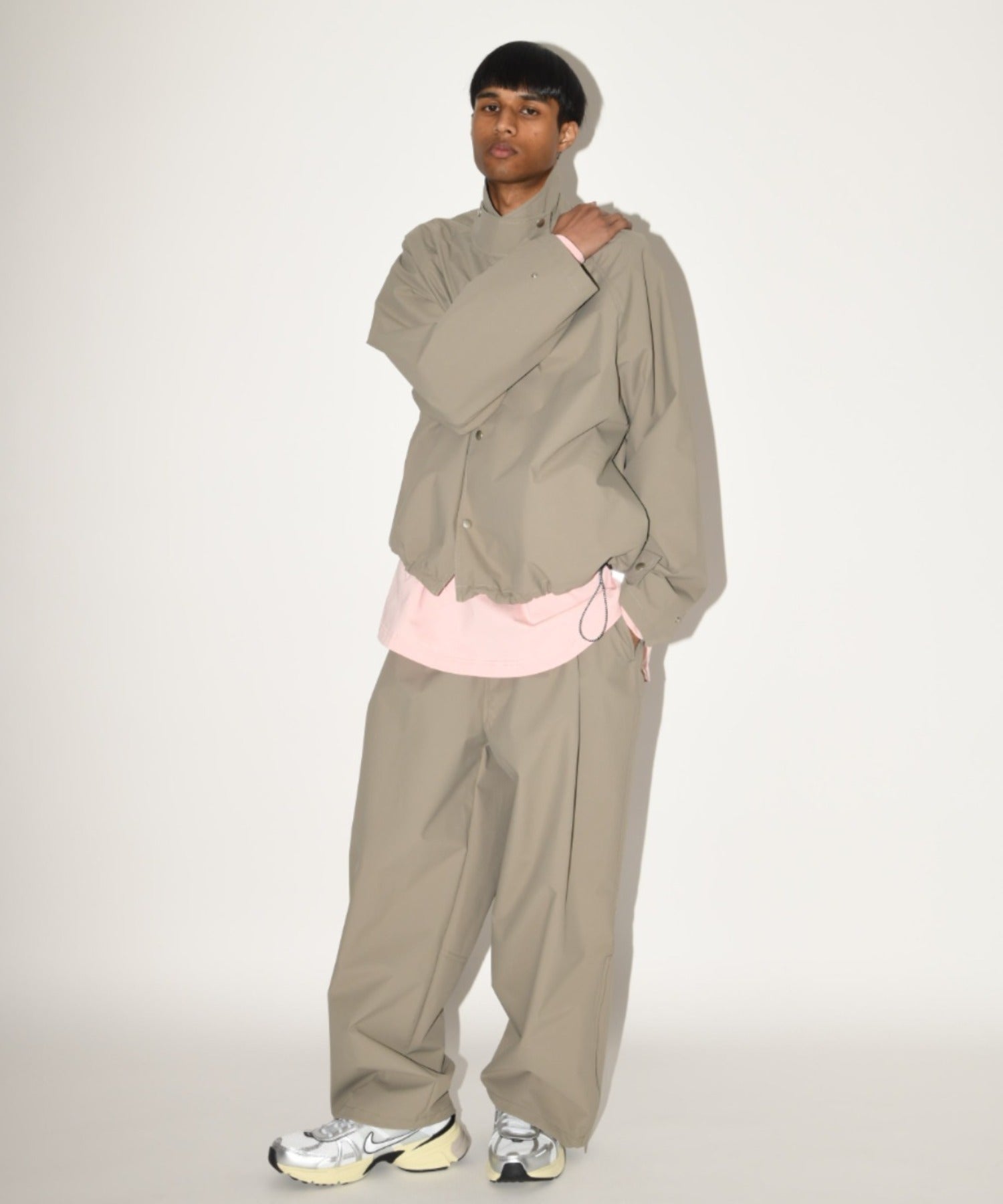 Neo slacks - khaki/gray