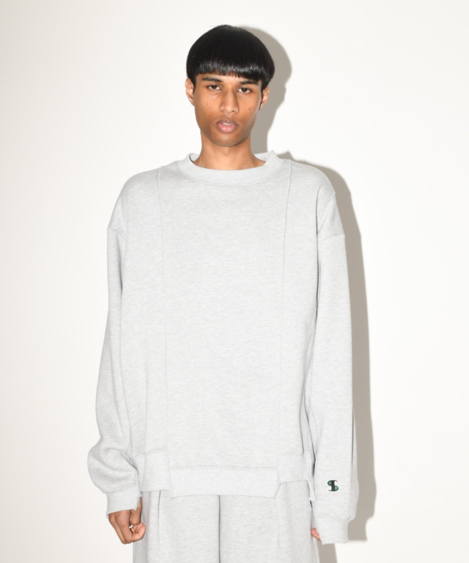 Connect sweat crew neck - ash gray