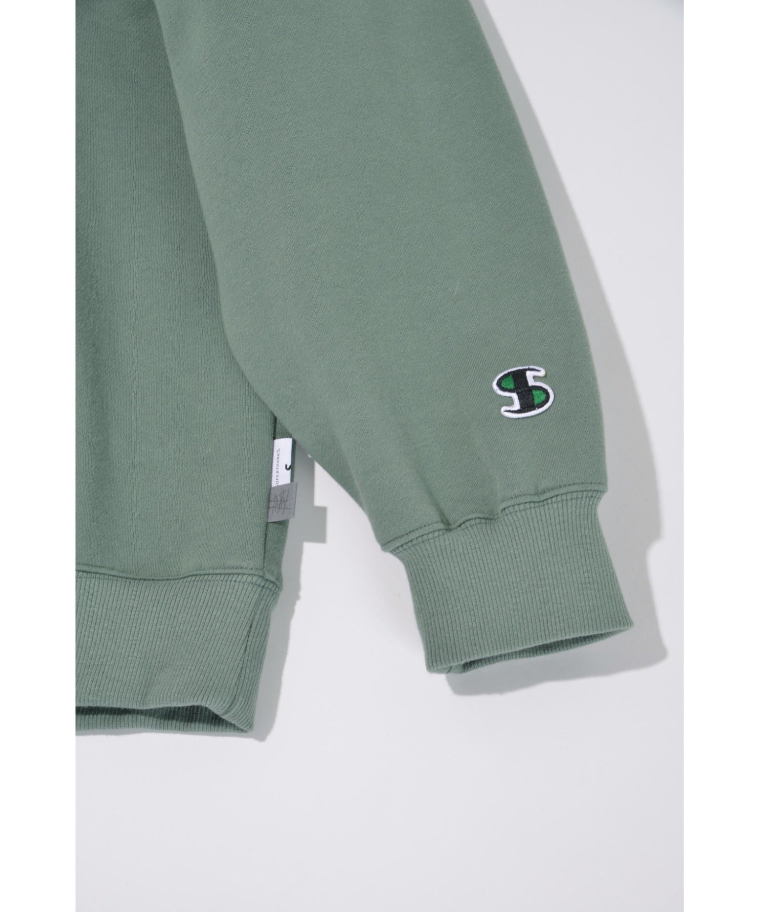 'Uber Danke' sweat - ash gray