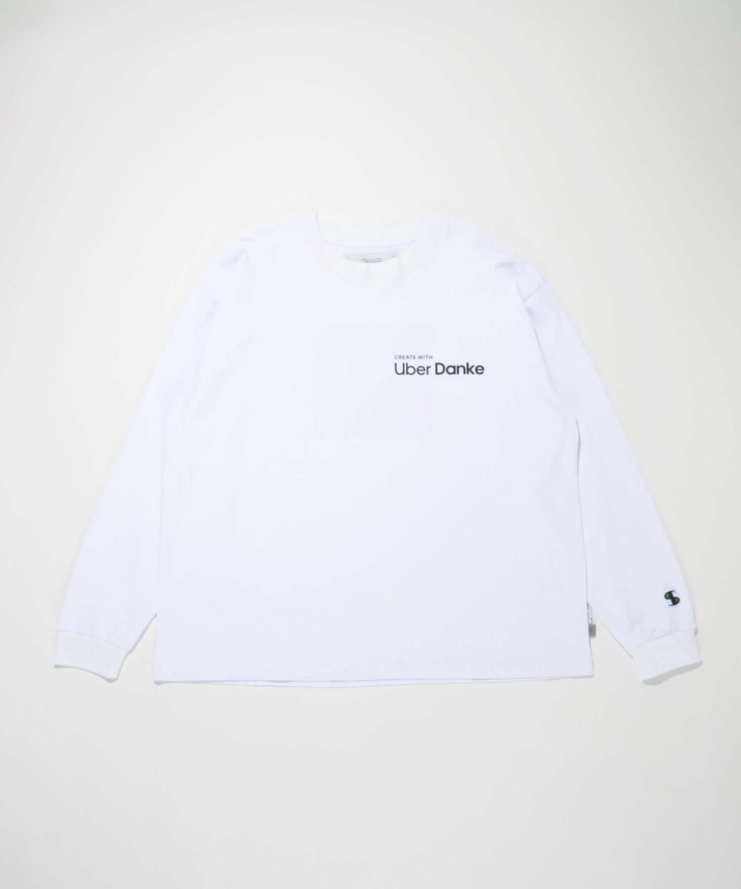 Uber Danke' L/S T-shirt - white