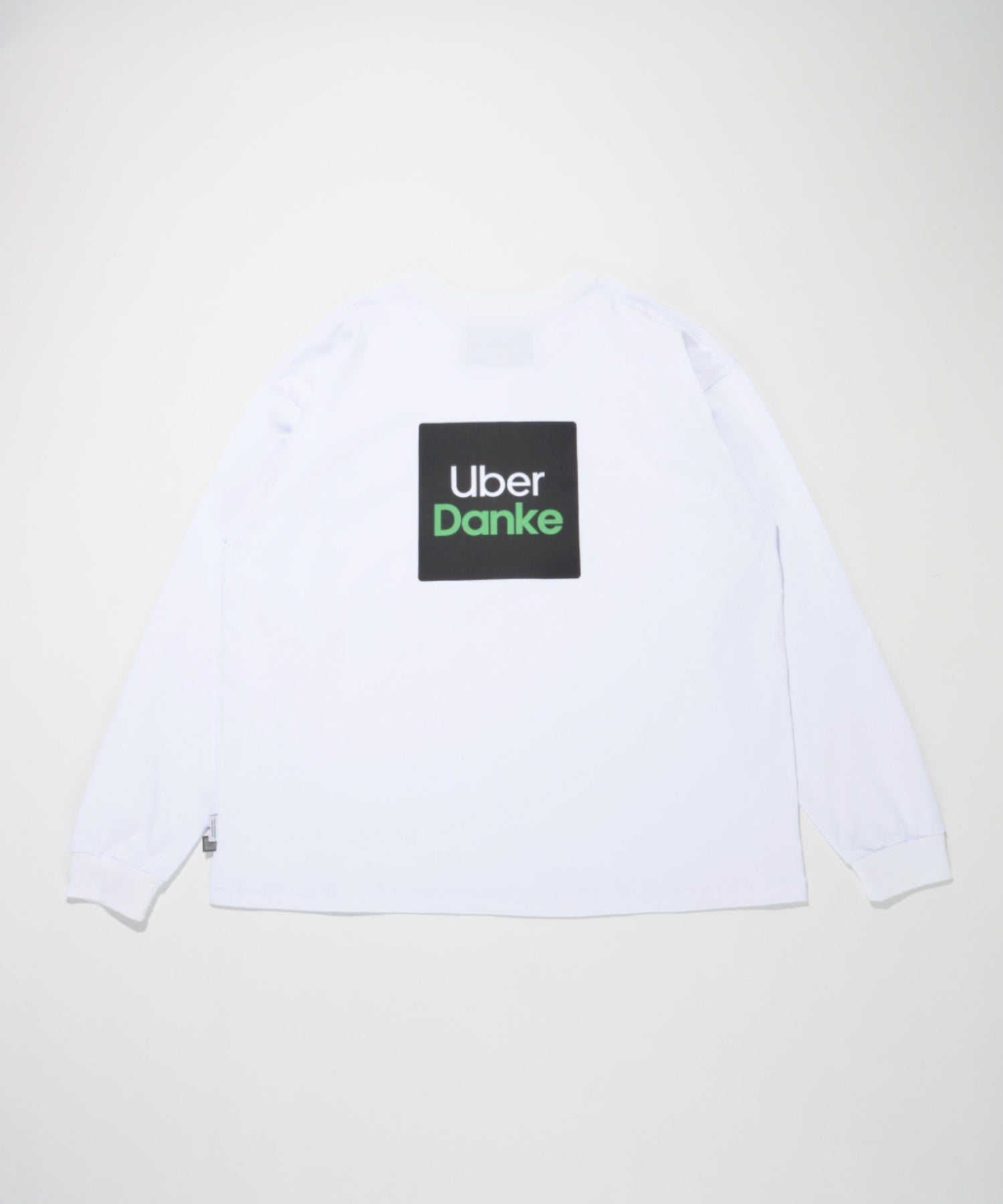Uber Danke' L/S T-shirt - white