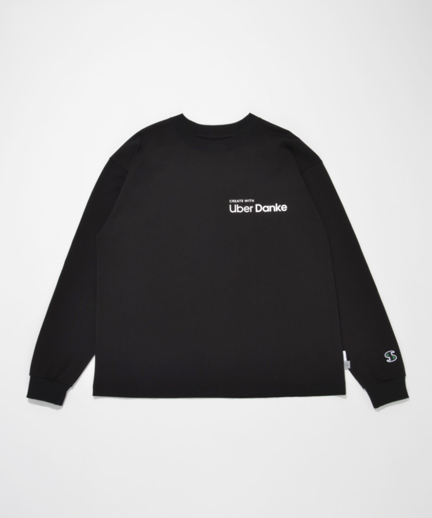 Uber Danke' L/S T-shirt - white