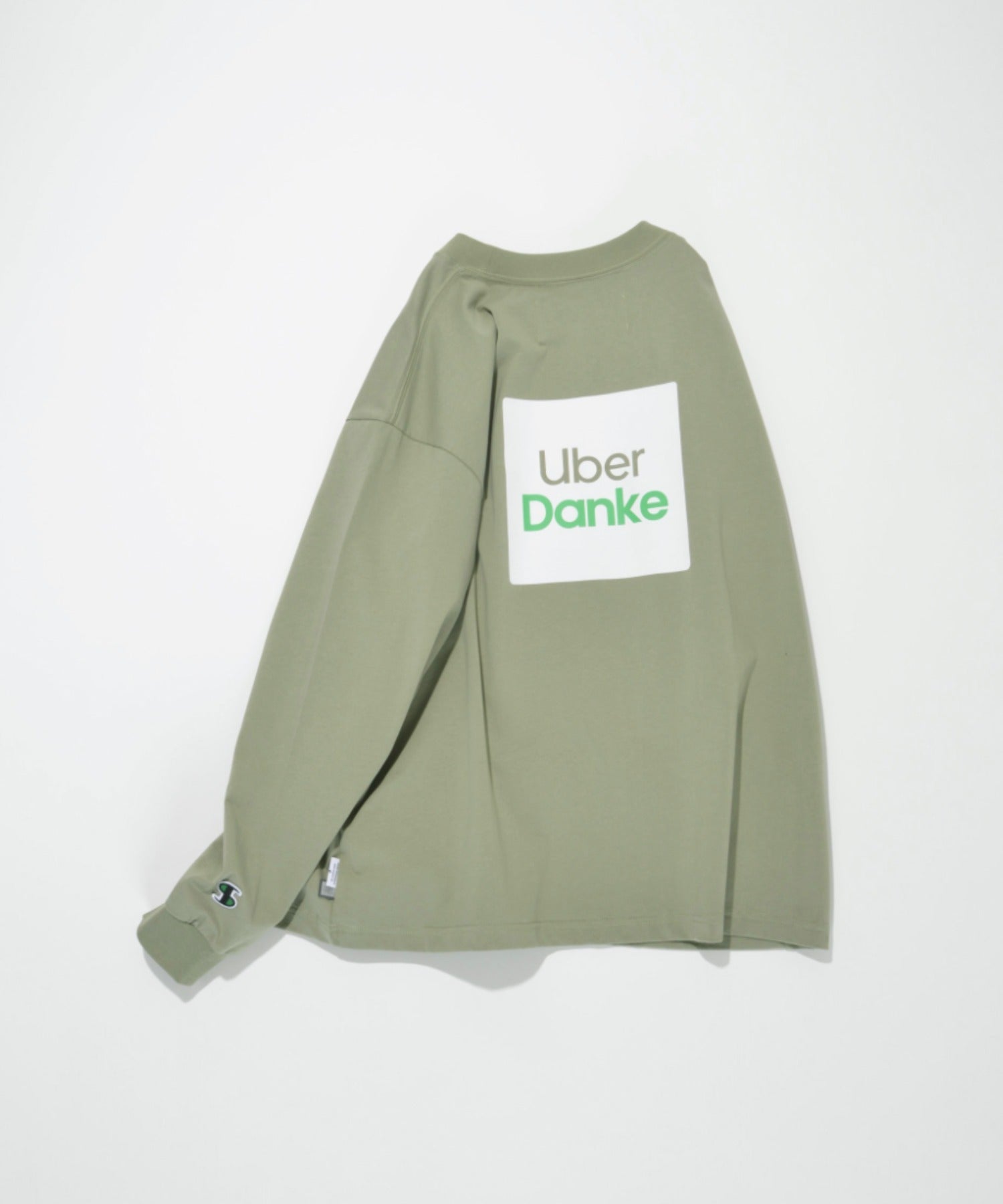 Uber Danke' L/S T-shirt - white