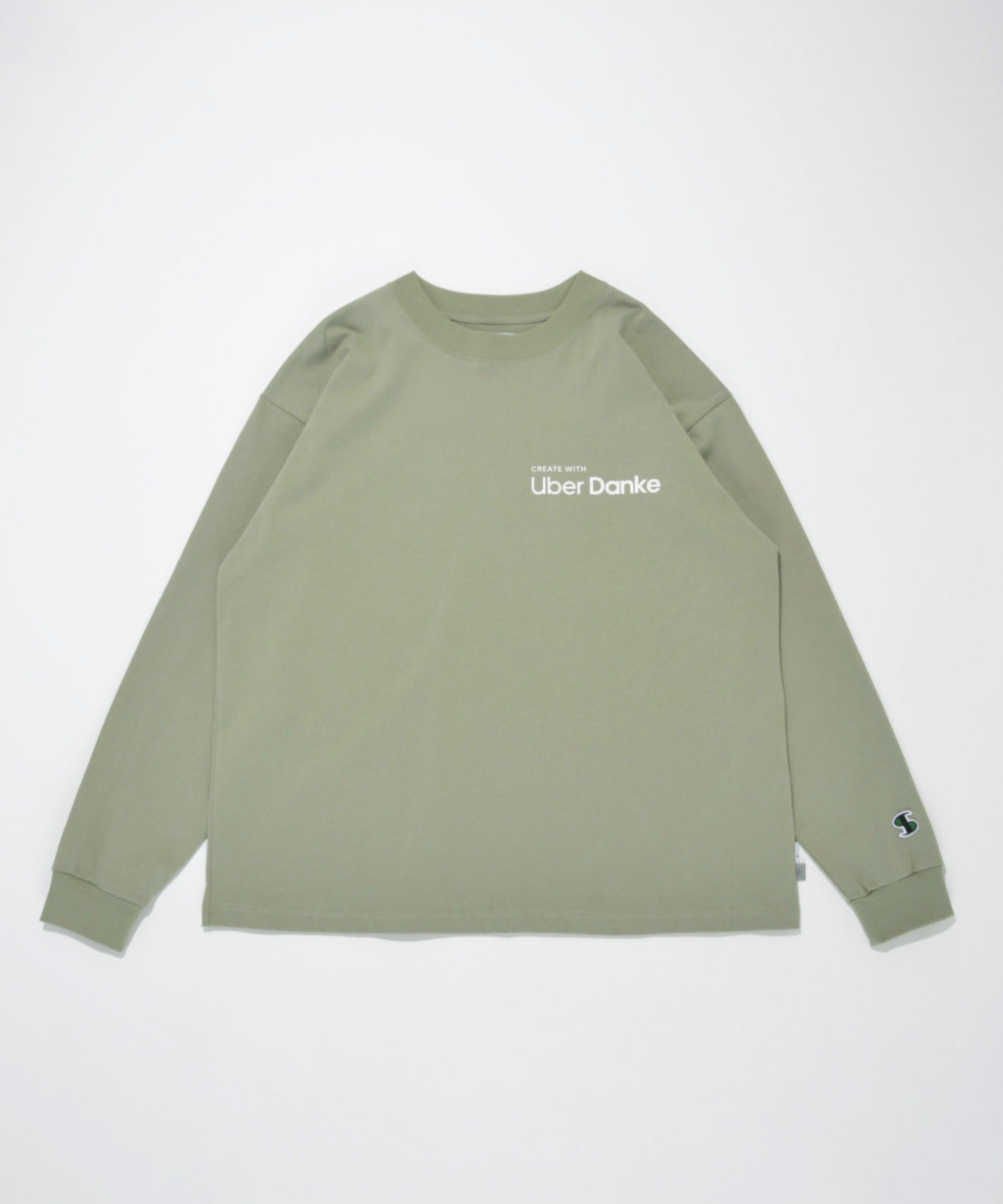 Uber Danke' L/S T-shirt - white